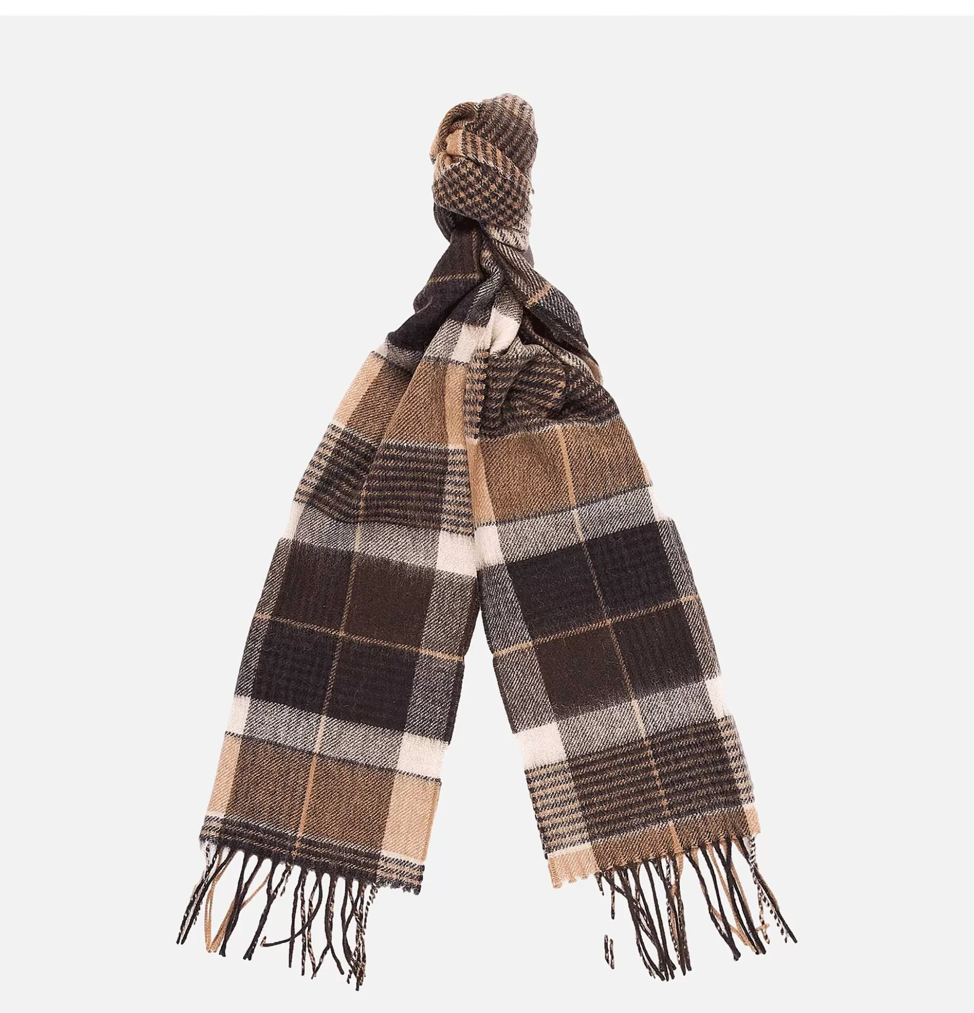 Bufanda Tartán Monsal BARBOUR - Accesorios de Invierno para Caballero: Guantes, Gorros y Chalinas con Diseño Clásico Británico