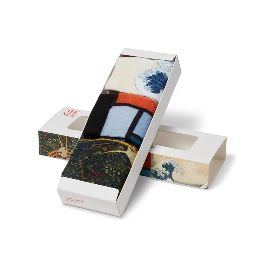 The Met Store Small Accessories*Museum Favorites Men’s Gift-Boxed Sock Set