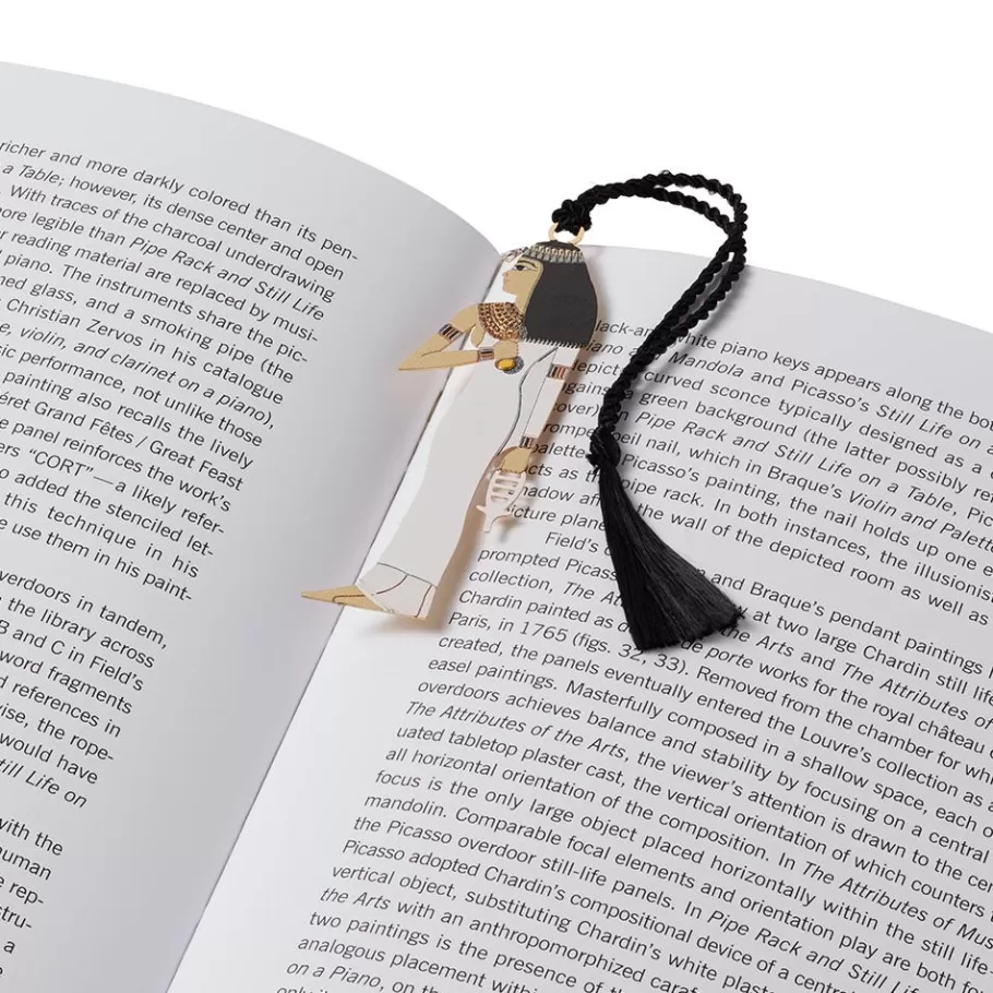 Marcador de Libros Egipcio 'La Dama de Nakht' - Diseño Exclusivo de la Boutique Met