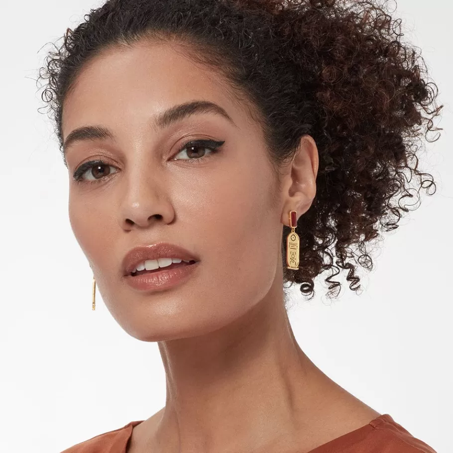 The Met Store Earrings*New Kingdom Gems Double-Drop Earrings