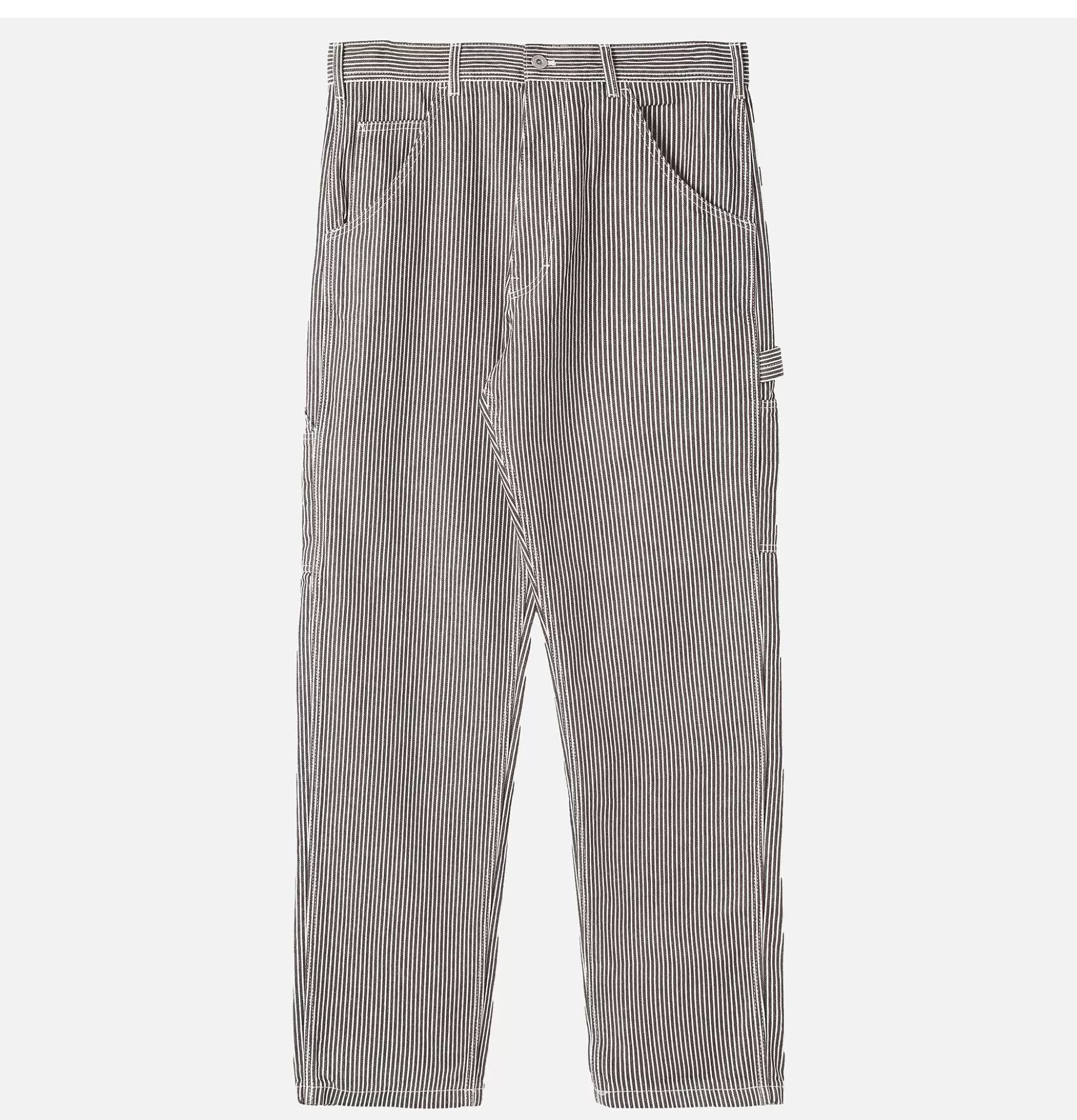 Pantalones de trabajo STAN RAY estilo pintor - Color hickory negro duradero, diseño americano clásico para oficios