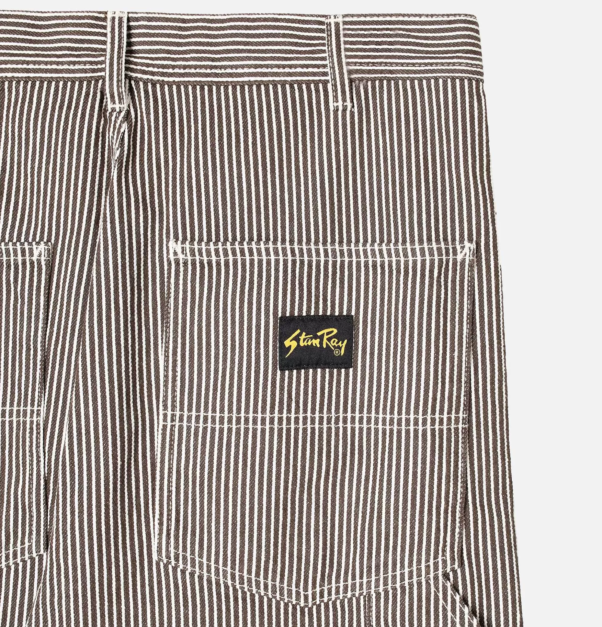 Pantalones de trabajo STAN RAY estilo pintor - Color hickory negro duradero, diseño americano clásico para oficios