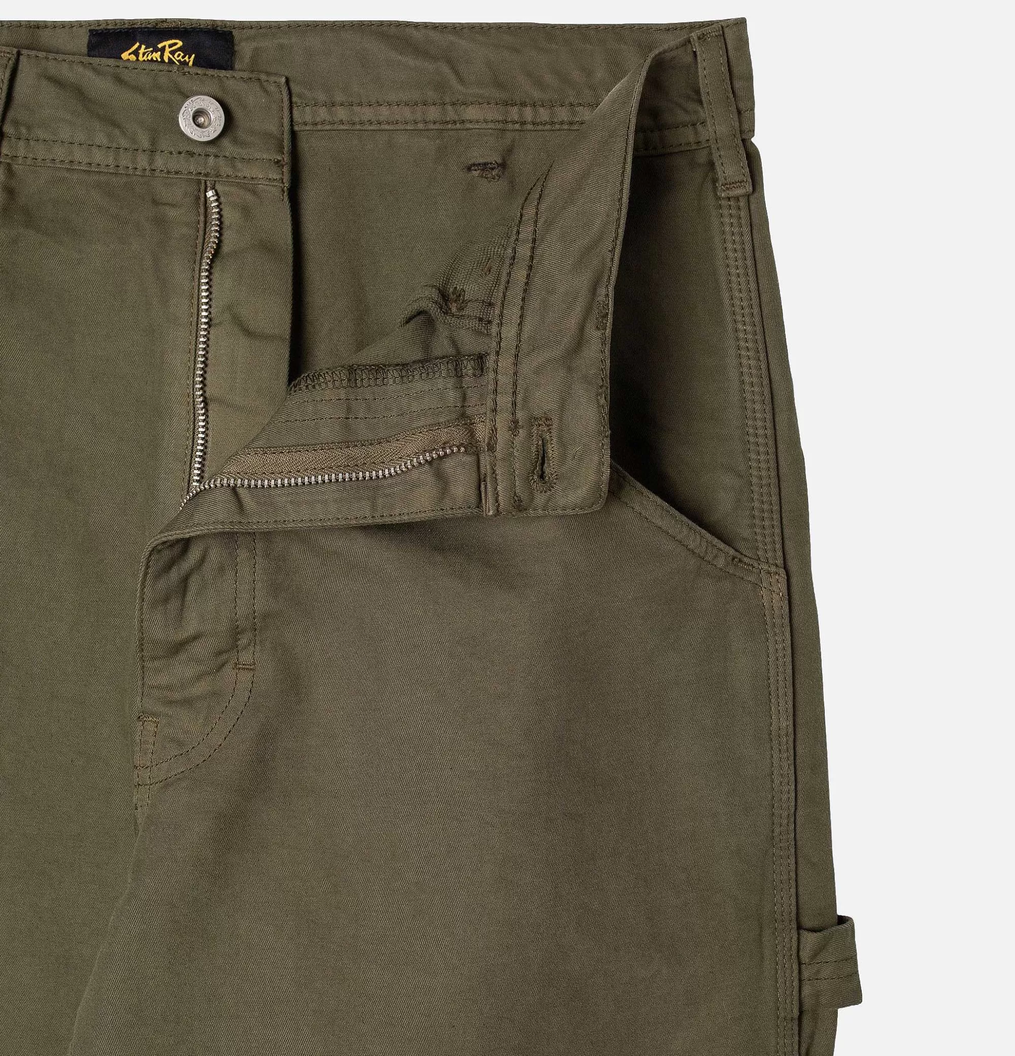 Pantalones de Trabajo STAN RAY Clásicos en Dril Verde Olivo - Diseño Profesional Duradero