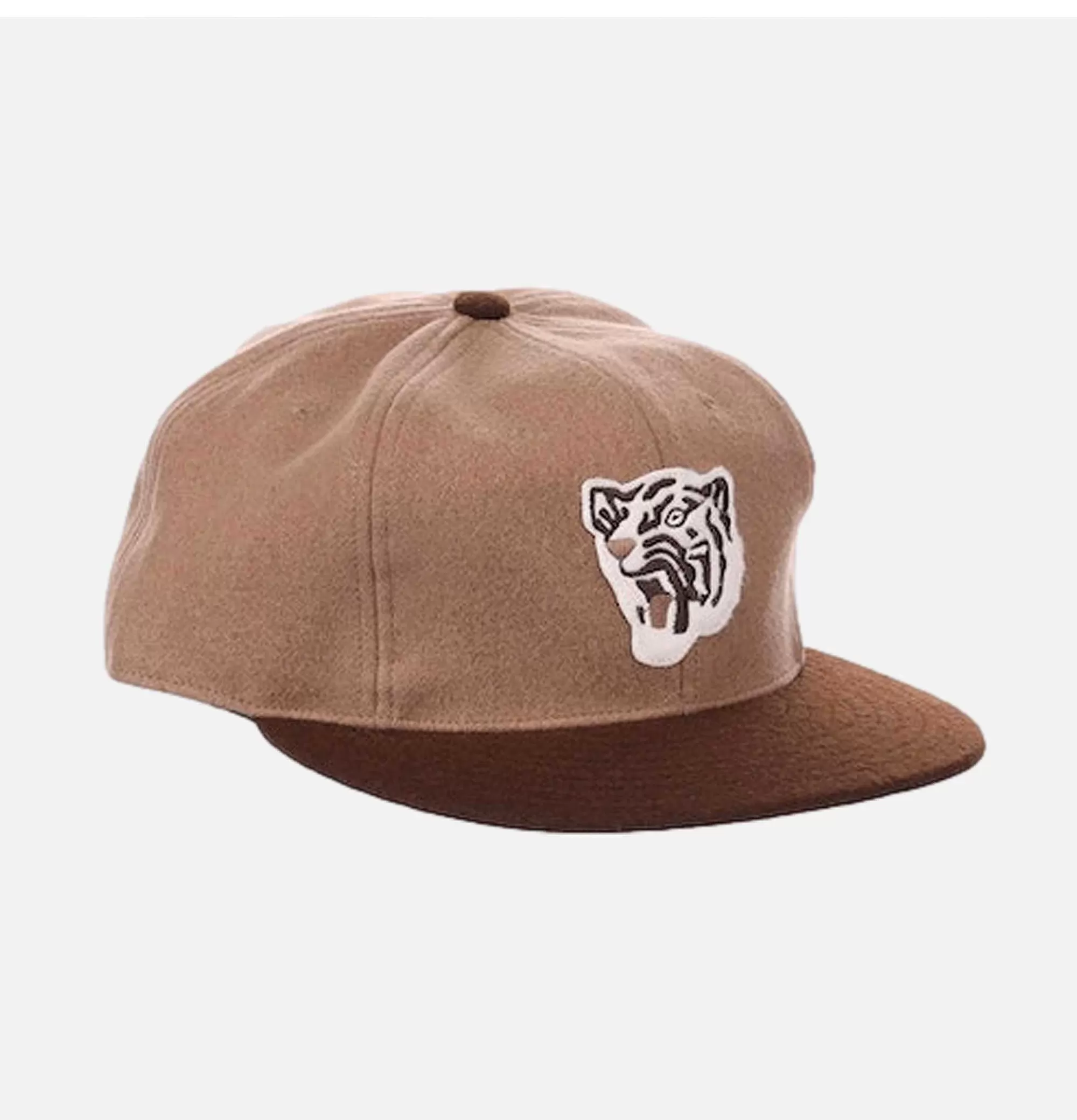 Gorra Clásica Osaka Tigers en Marrón Azteca - Estilo Vintage Ebbets Field Flannels para Coleccionistas