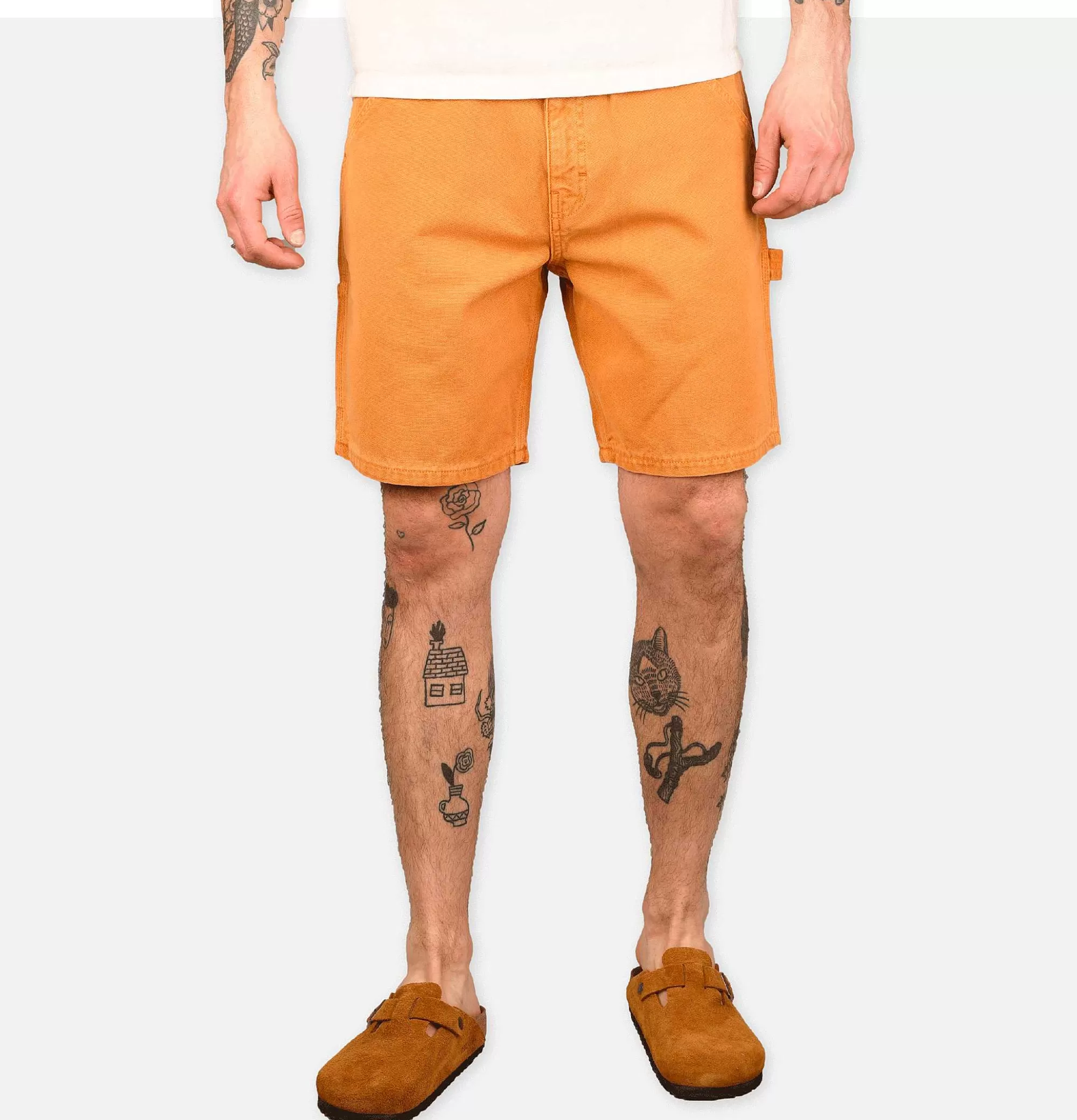 Pantalones cortos STAN RAY USA - Estilo obrero en madera flotante con tejido resistente