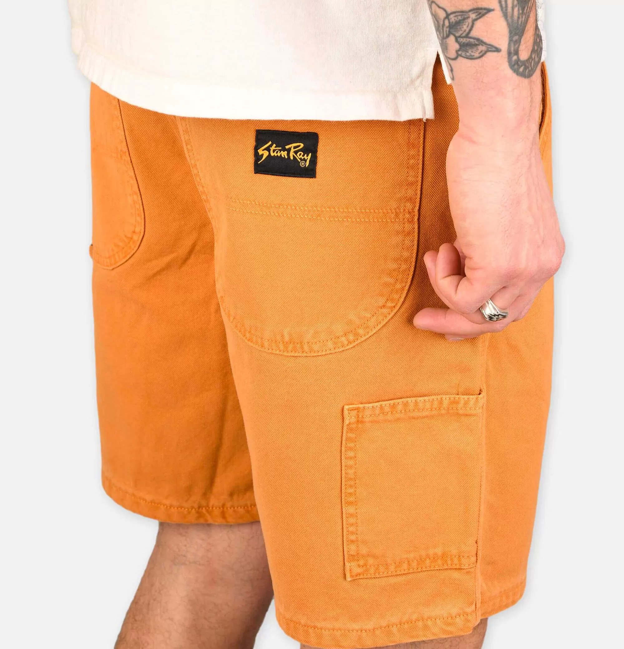 Pantalones cortos STAN RAY USA - Estilo obrero en madera flotante con tejido resistente
