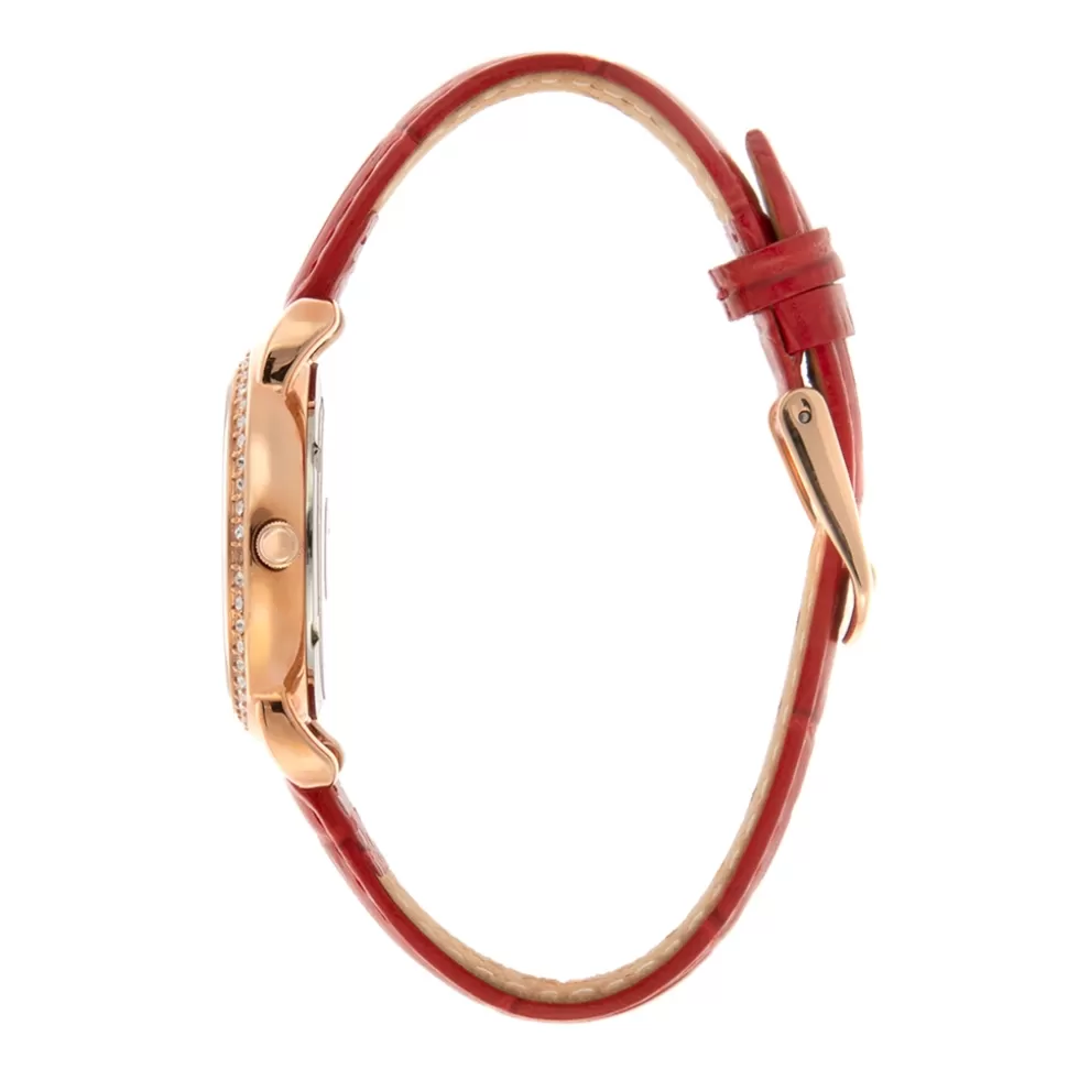 Elegante Reloj Folli Follie para Mujer - Correa de Cuero y Diseño Compacto, Acompañante Ideal para Looks Sofisticados