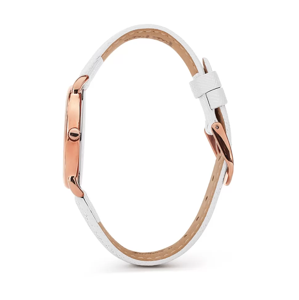 Reloj Femenino de Cuero Folli Follie · Combinación Elegante y Duradera 

(，