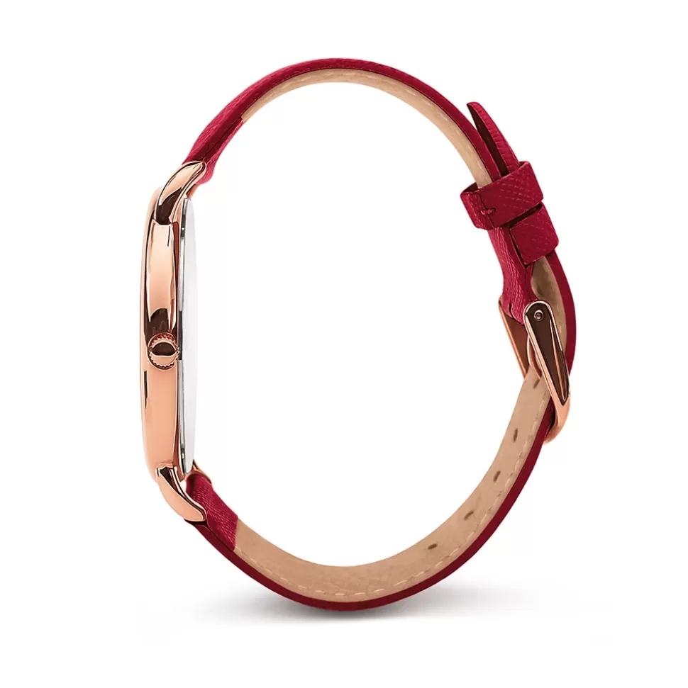 Reloj Folli Follie para Mujer - Pulsera de Cuero Genuino y Diseño Atemporal, Tu Complemento Ideal de Elegancia Cotidiana