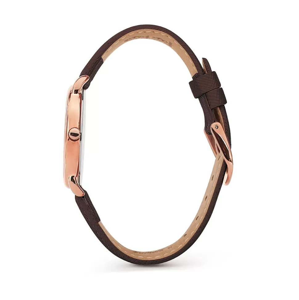 Reloj Folli Follie para Dama - Correa de Cuero Elegante y Diseño Versátil, Tu Compañera Ideal
