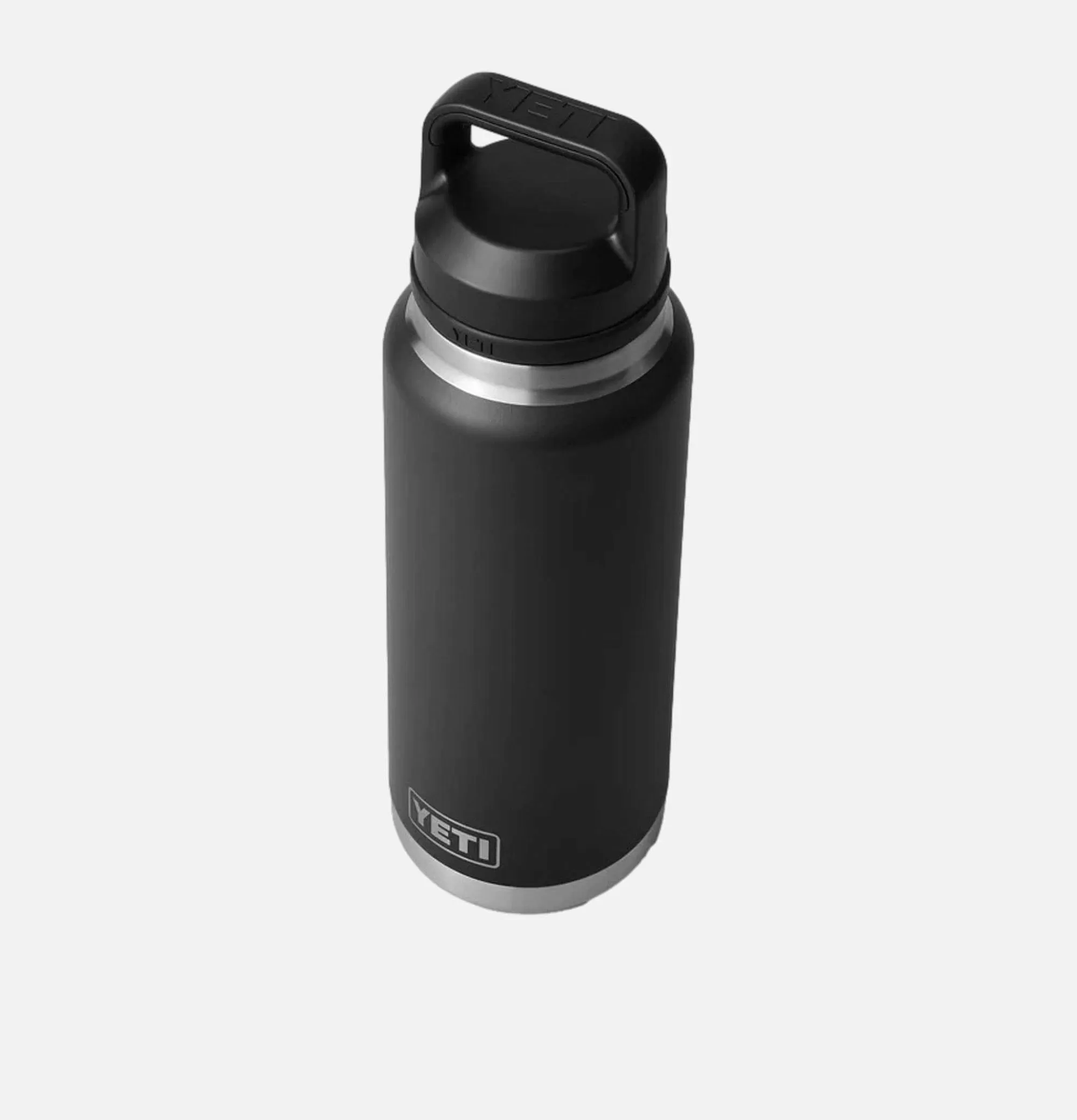 YETI Rambler Chug 36 oz Negra - Termo de Aventura para Exteriores
