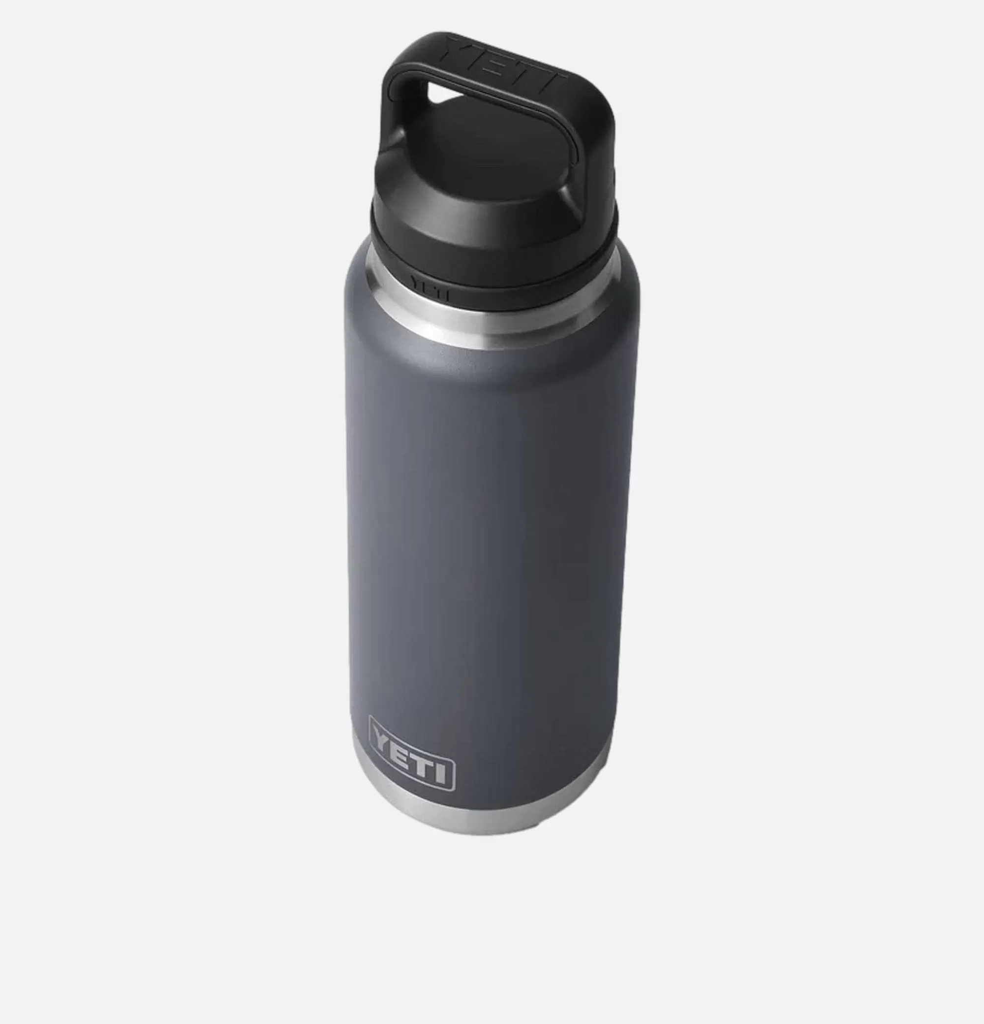 YETI Termo Chug Acero Inoxidable 1 Litro Gris Carbón - Ideal para Aventuras