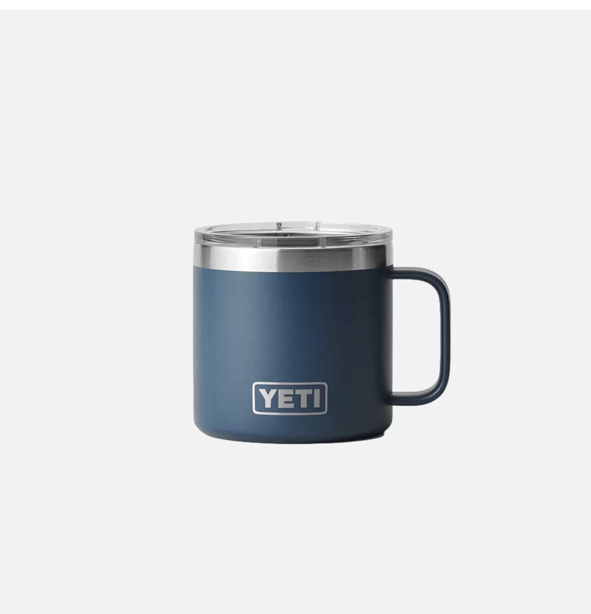 YETI Rambler Térmica 414ml Azul Marino - Ideal para Aventuras al Aire Libre