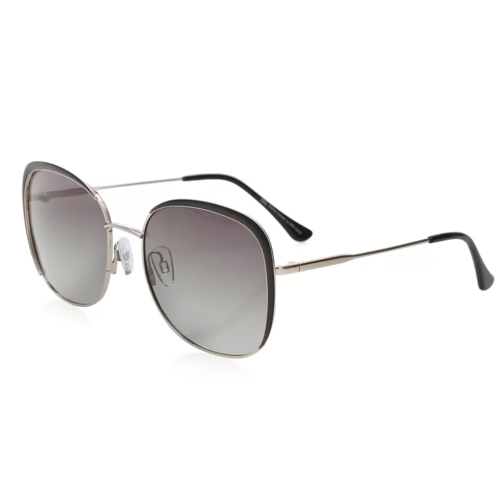 Lentes Rectangulares Caqui Folli Follie Mujer - Armazón Metálico y Estilo Urbano