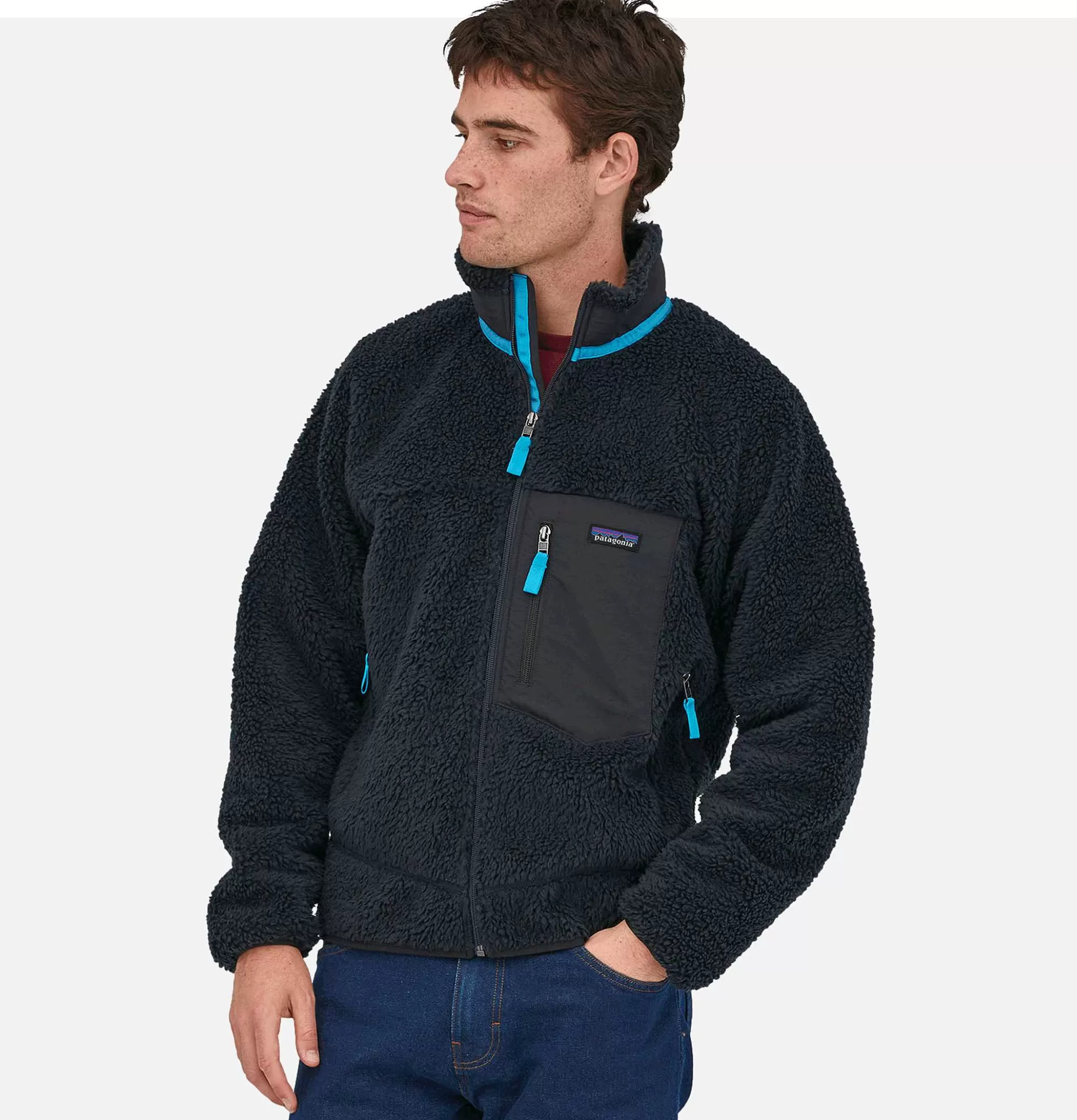 Chaqueta Clásica PATAGONIA Retro X Azul Pizarra - Conjunto Térmico Premium para Aventuras
