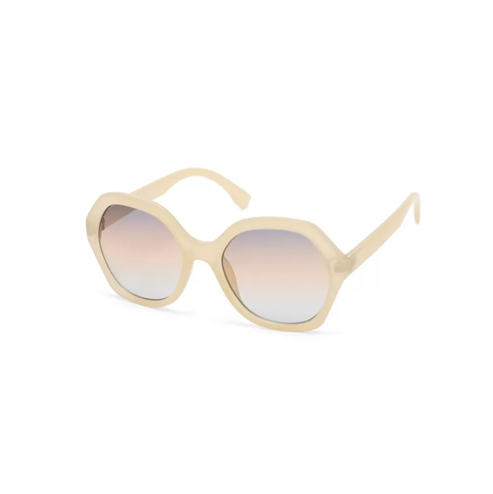 Gafas de Sol Folli Follie Mujer: Diseño Redondo con Toques Poligonales Únicos
