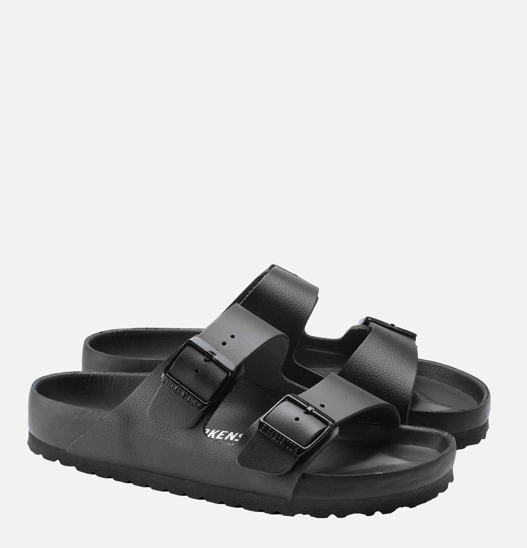 Sandalias Arizona Birkenstock - Diseño Estrecho en Negro Unisex, Ajuste Perfecto para Hombre