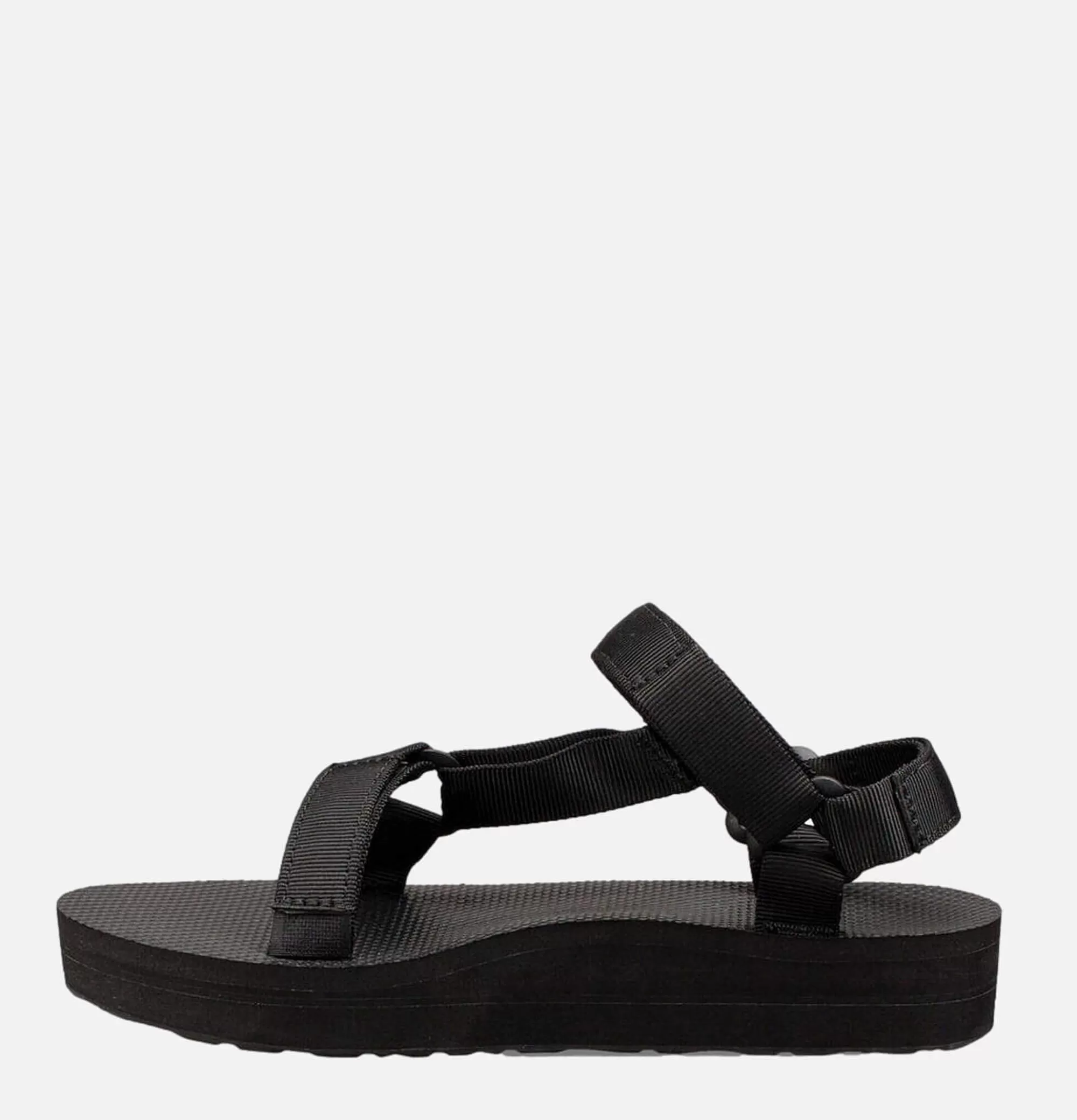 Sandalia Deportiva TEVA para Mujer - Medias con Tiras Ajustables en Tono Negro, Ideal para Aventura y Estilo Urbano