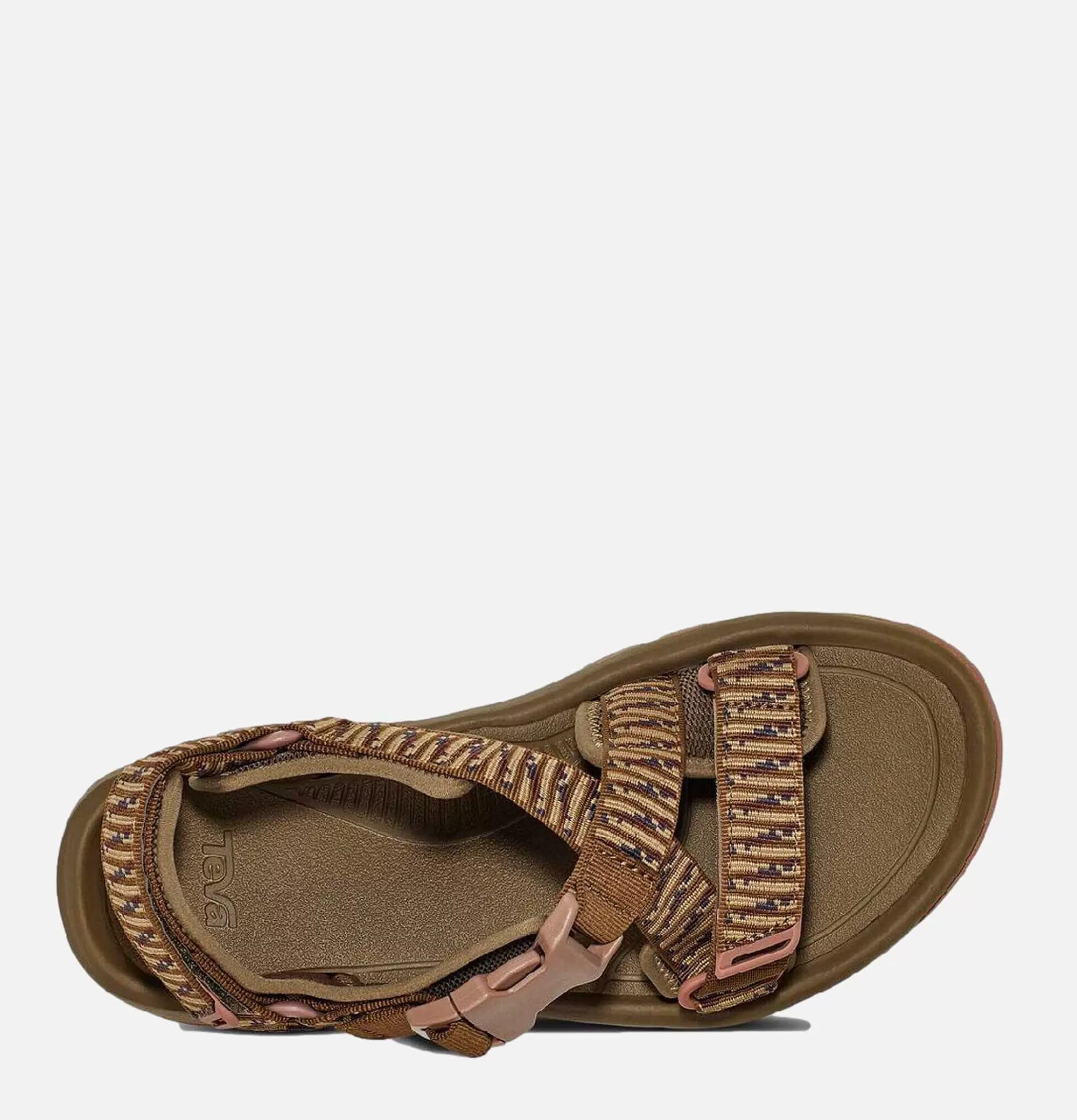 TEVA Sandalias Hurricane V Verde - Calzado Deportivo para Hombre con Soporte en Senderismo y Aventura al Aire Libre