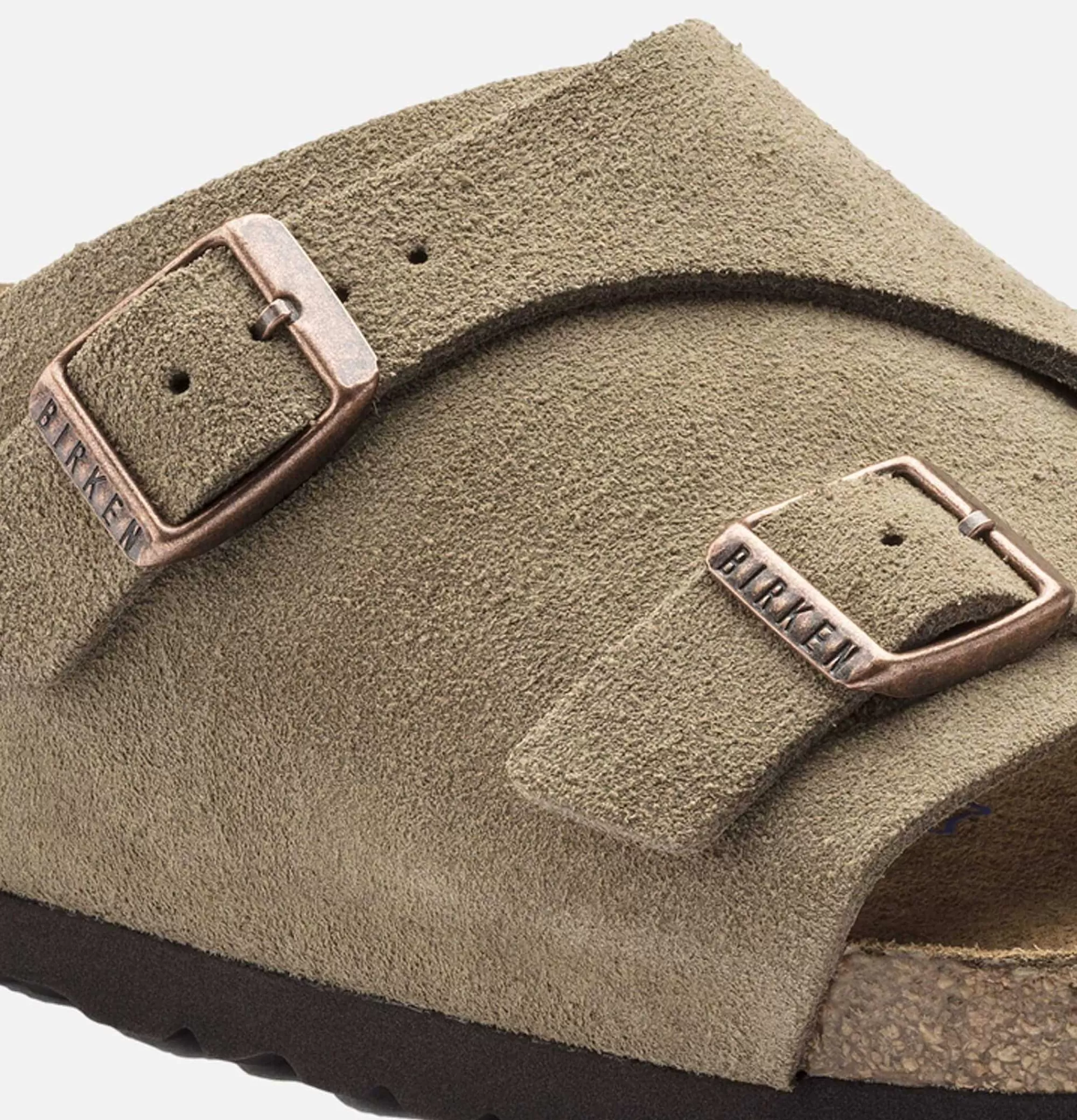Sandalias Birkenstock Zurich para Mujer en Beige Cenizo - Calzado Casual con Soporte Anatómico