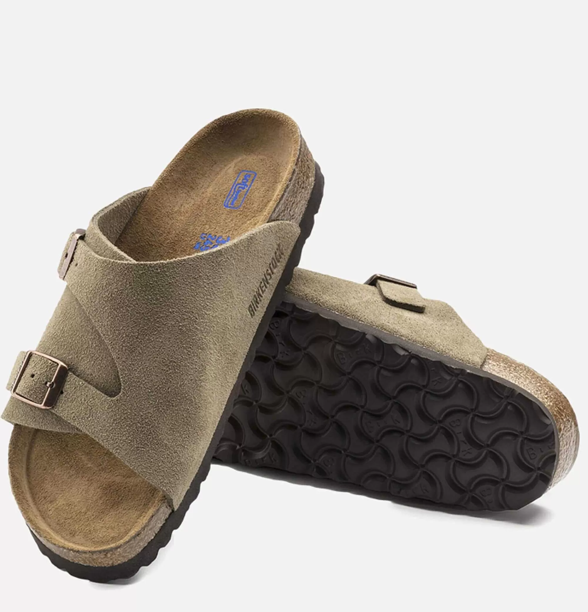 Sandalias Birkenstock Zurich para Mujer en Beige Cenizo - Calzado Casual con Soporte Anatómico