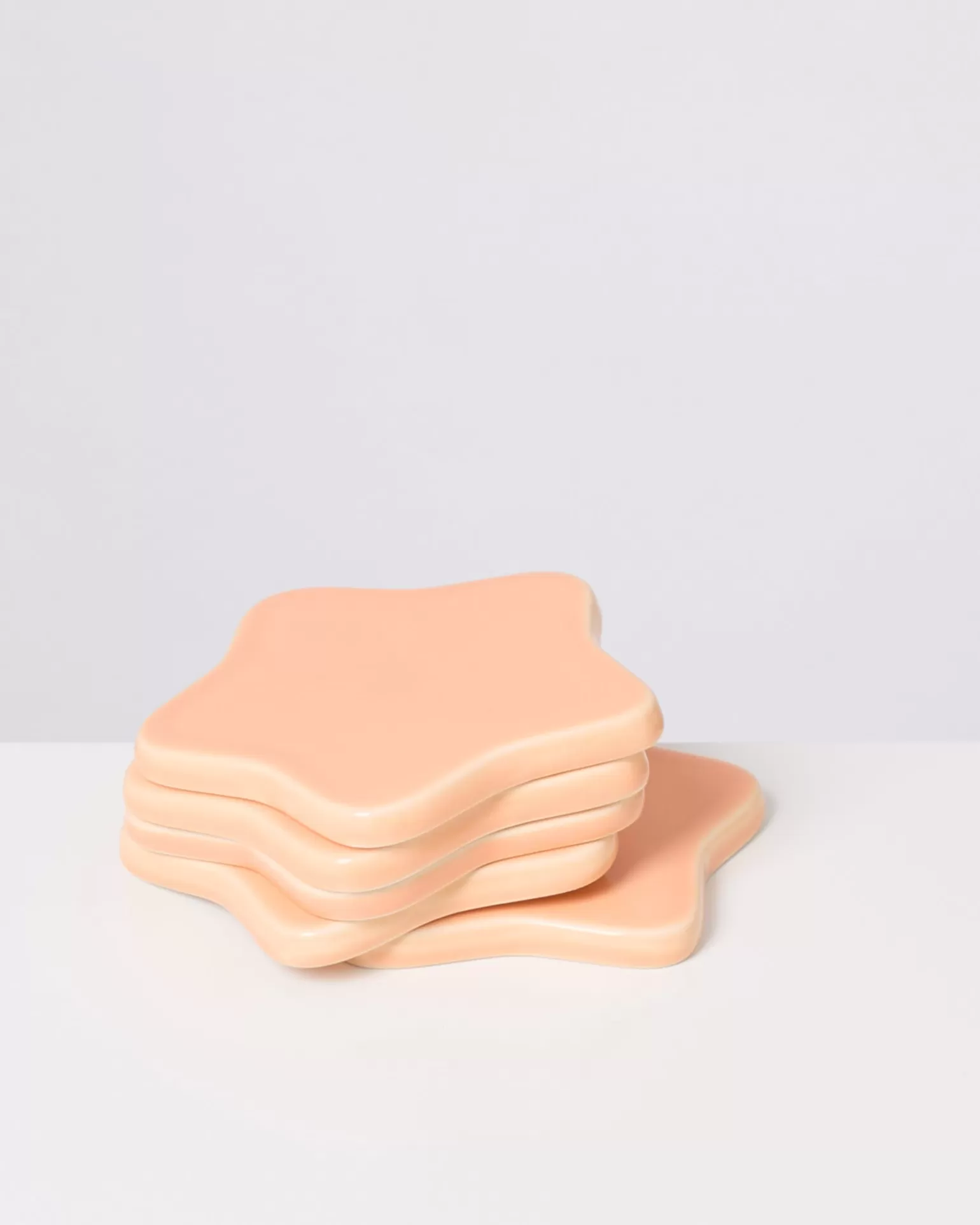 Exclusivo Juego de Posavasos MIIO SEIA - Diseño Elegante en Tono Melocotón, Tienda Online con Envíos Rápidos