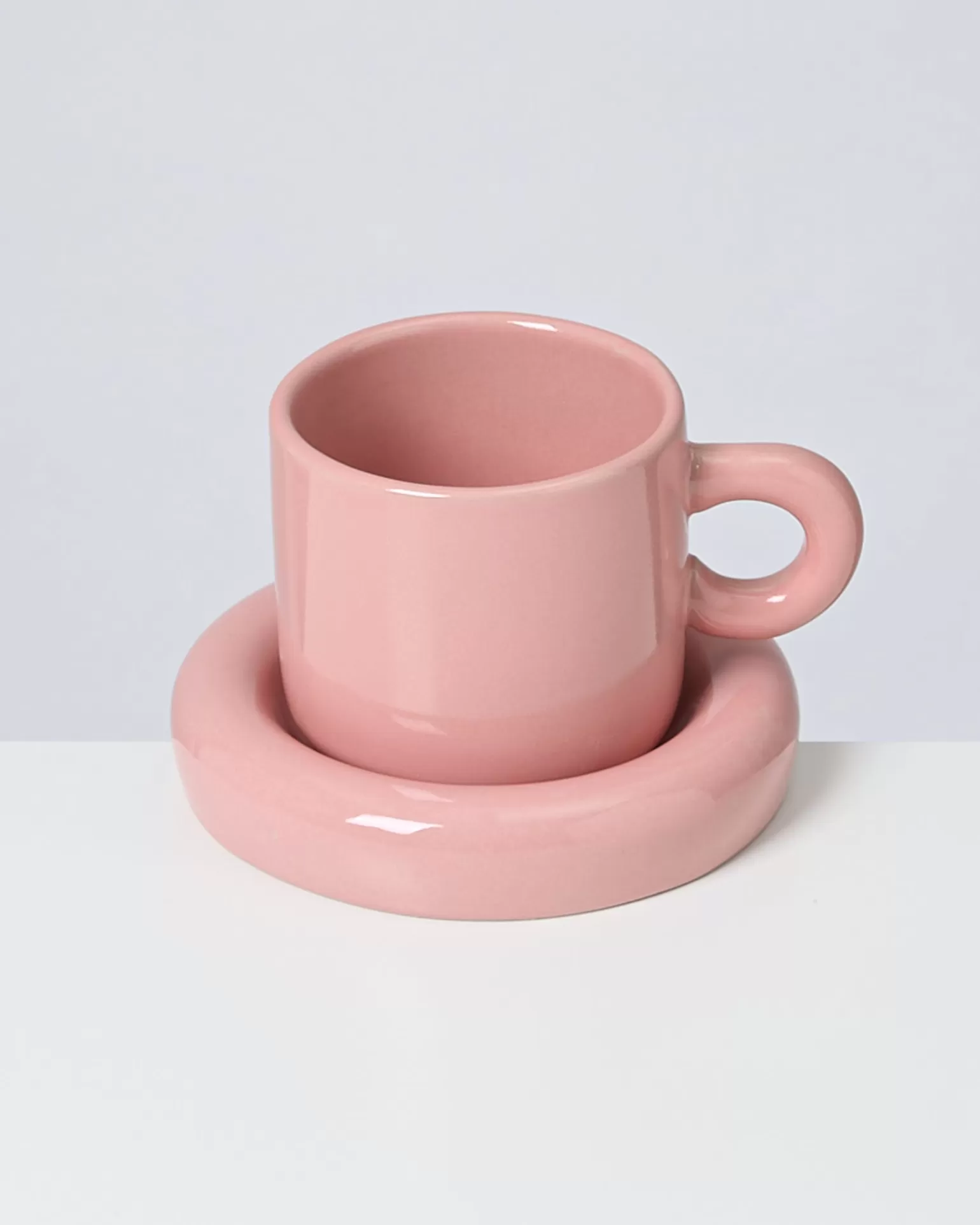 Motel Económico a Miio Seia - Taza Pequeña en Rosa Pastel

（：，，，，）