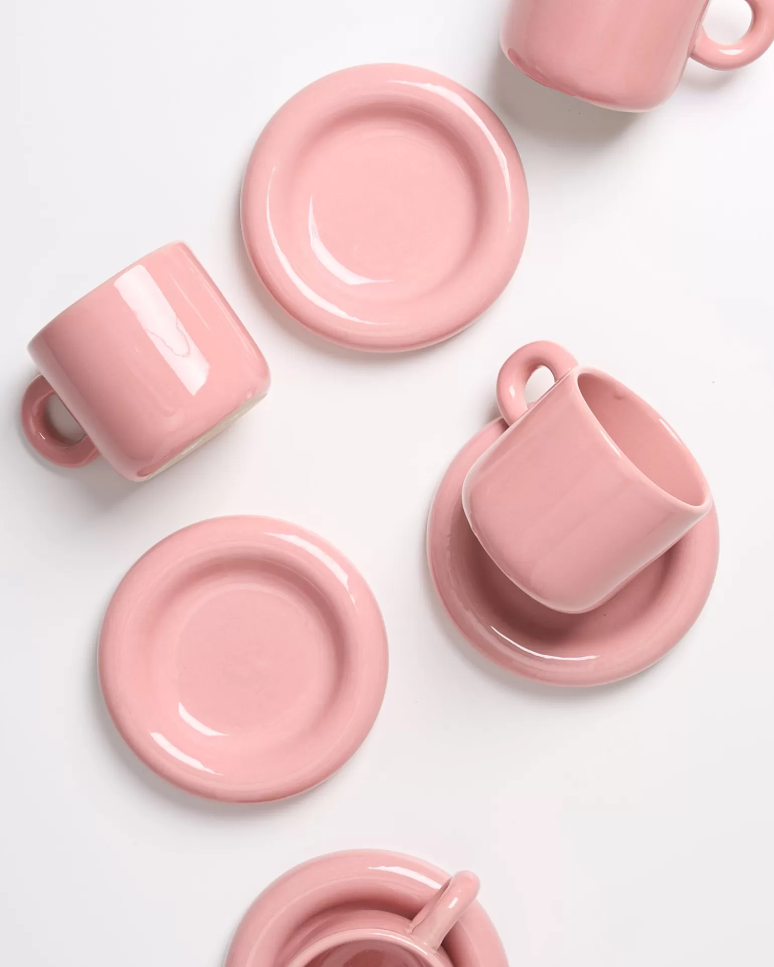 Motel Económico a Miio Seia - Taza Pequeña en Rosa Pastel

（：，，，，）