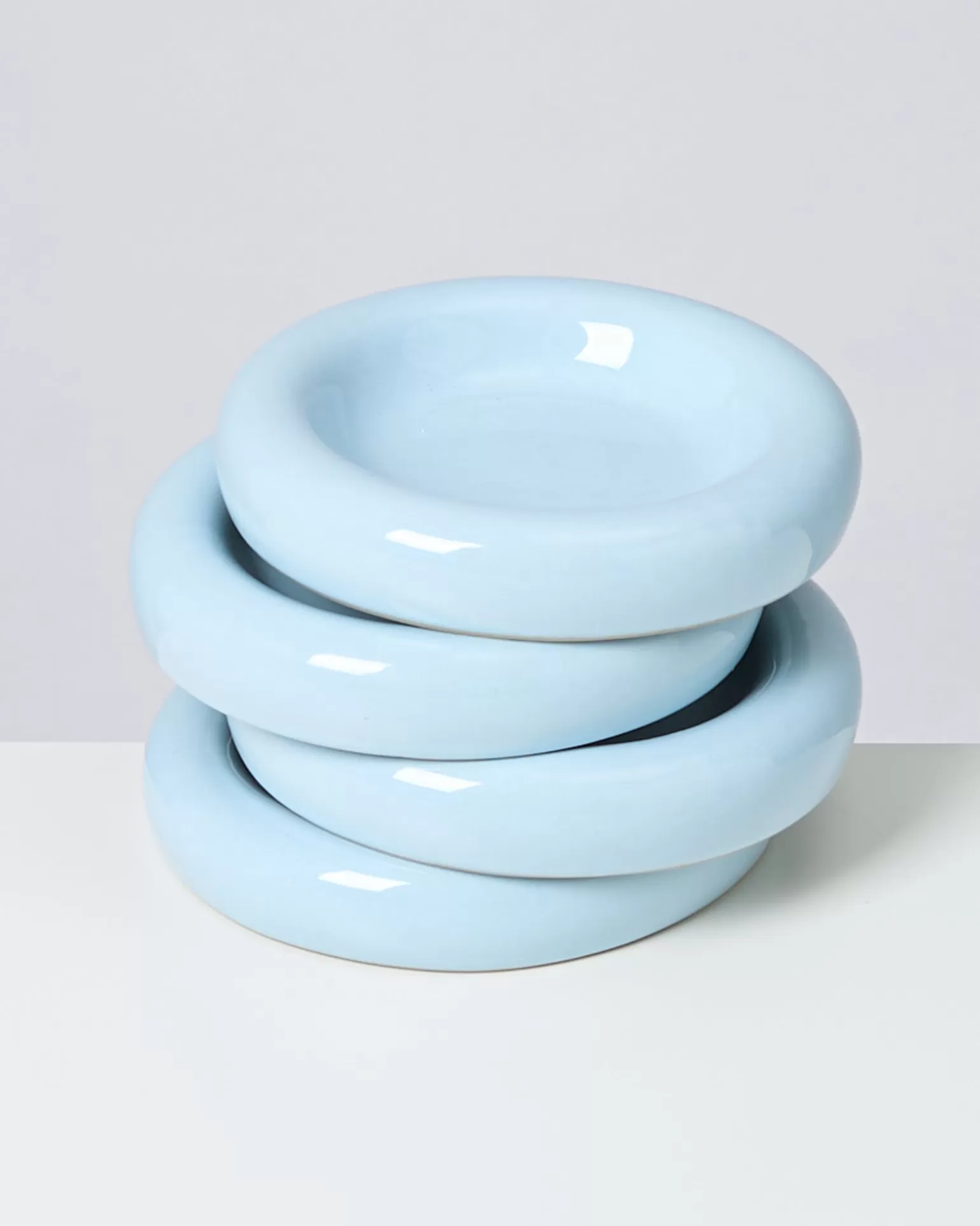 Platillo Pequeño Miio Seia | Store Motel - Azul Cielo Brillante | Diseño Minimalista para Decoración Moderna