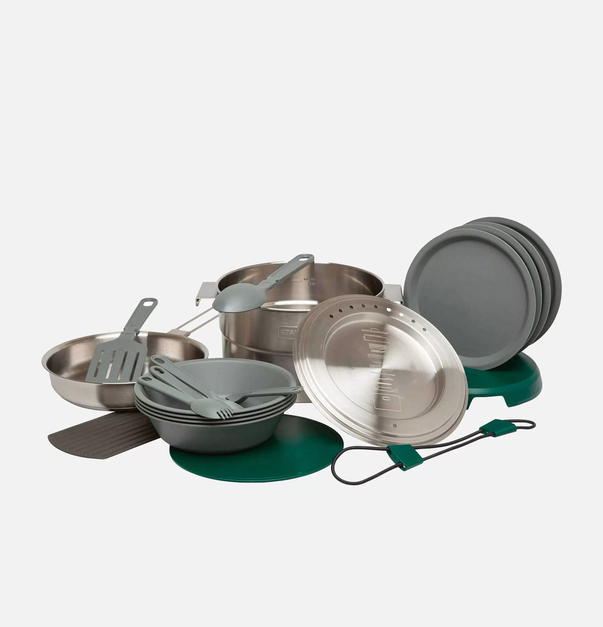 Juego de Cocina Completo STANLEY 1913 - Conjunto Profesional para Hogar Elegante con Utensilios de Alta Cocina
