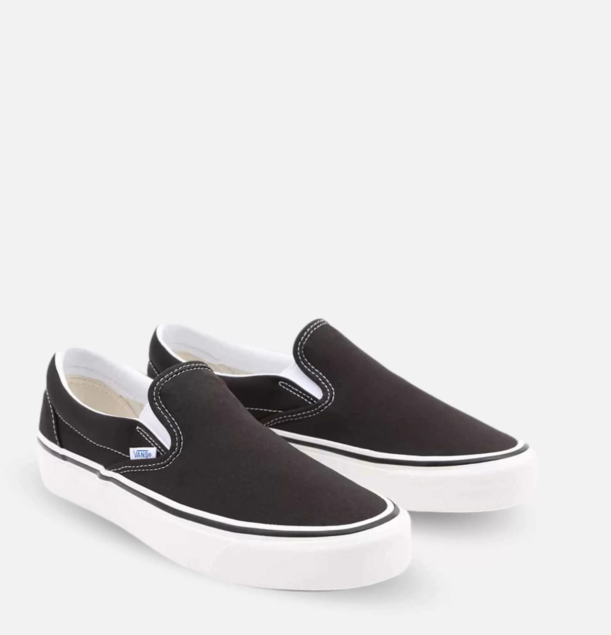 Zapatillas VANS Slip-On Edición Anaheim - Negro Clásico con Estilo Unisex para Mujer