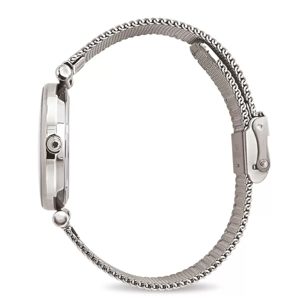 Folli Follie Reloj Pulsera Joyero para Mujer - Estrella Florida con Estuche Compacto, Elegancia Atemporal y Detalle Exquisito