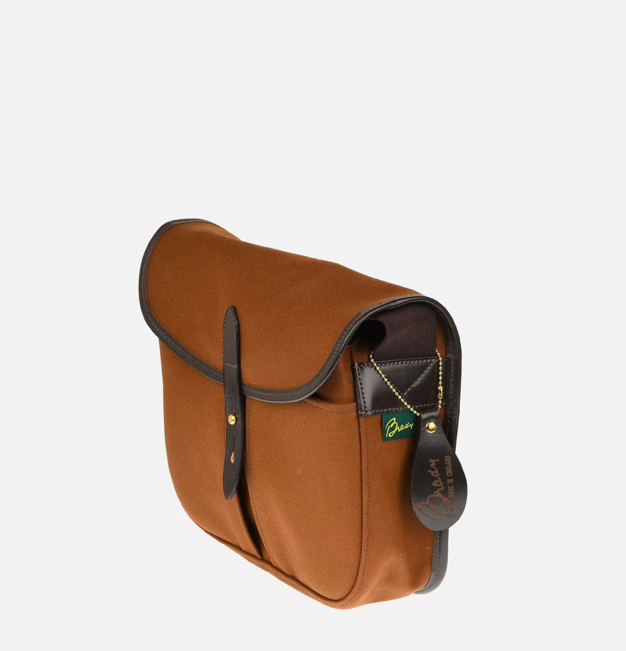 Bolso Bandolera Brady Stour en Cuero Avellana - Estilo Urbano con Correa Ajustable