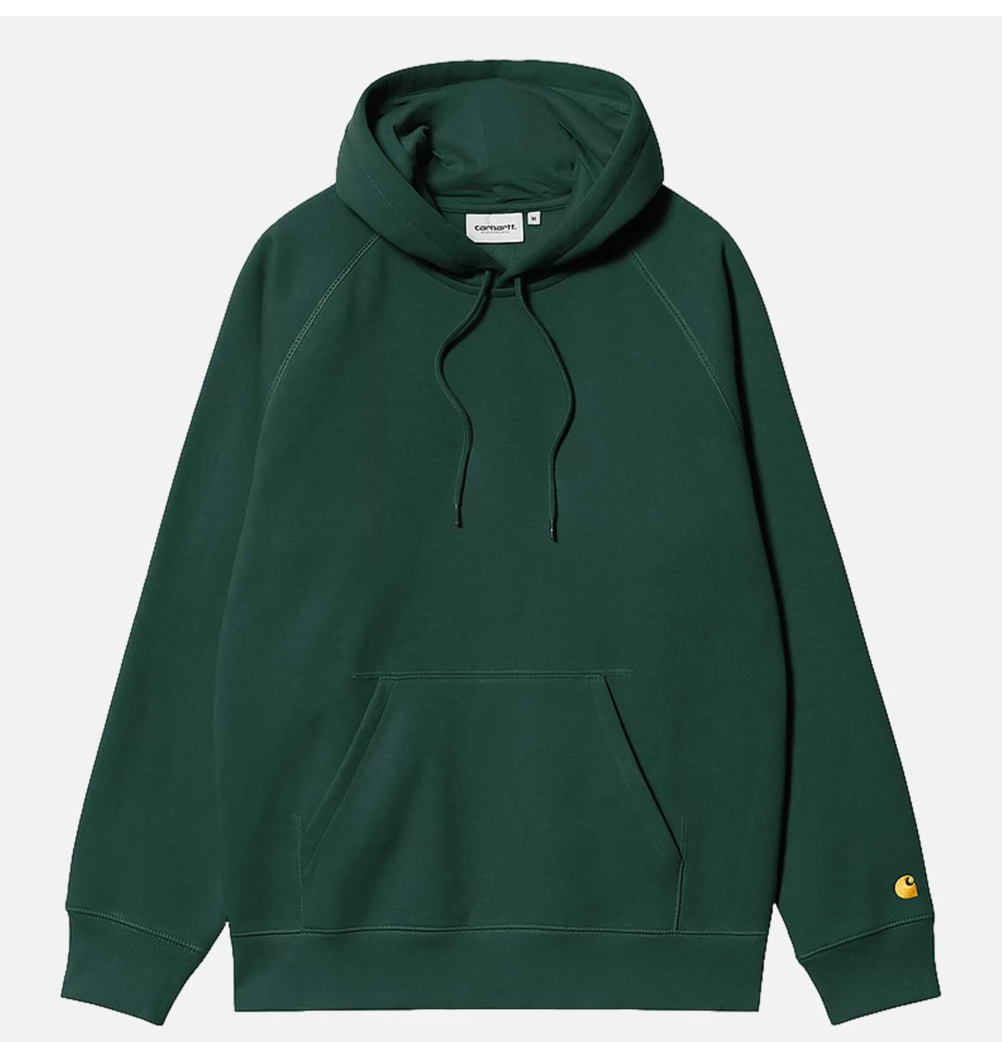 CARHARTT WIP Chase Hoody Sudadera con Capucha - Gris Urbano para Deporte y Abrigo | Colección Sudaderas & Ropa de Polar