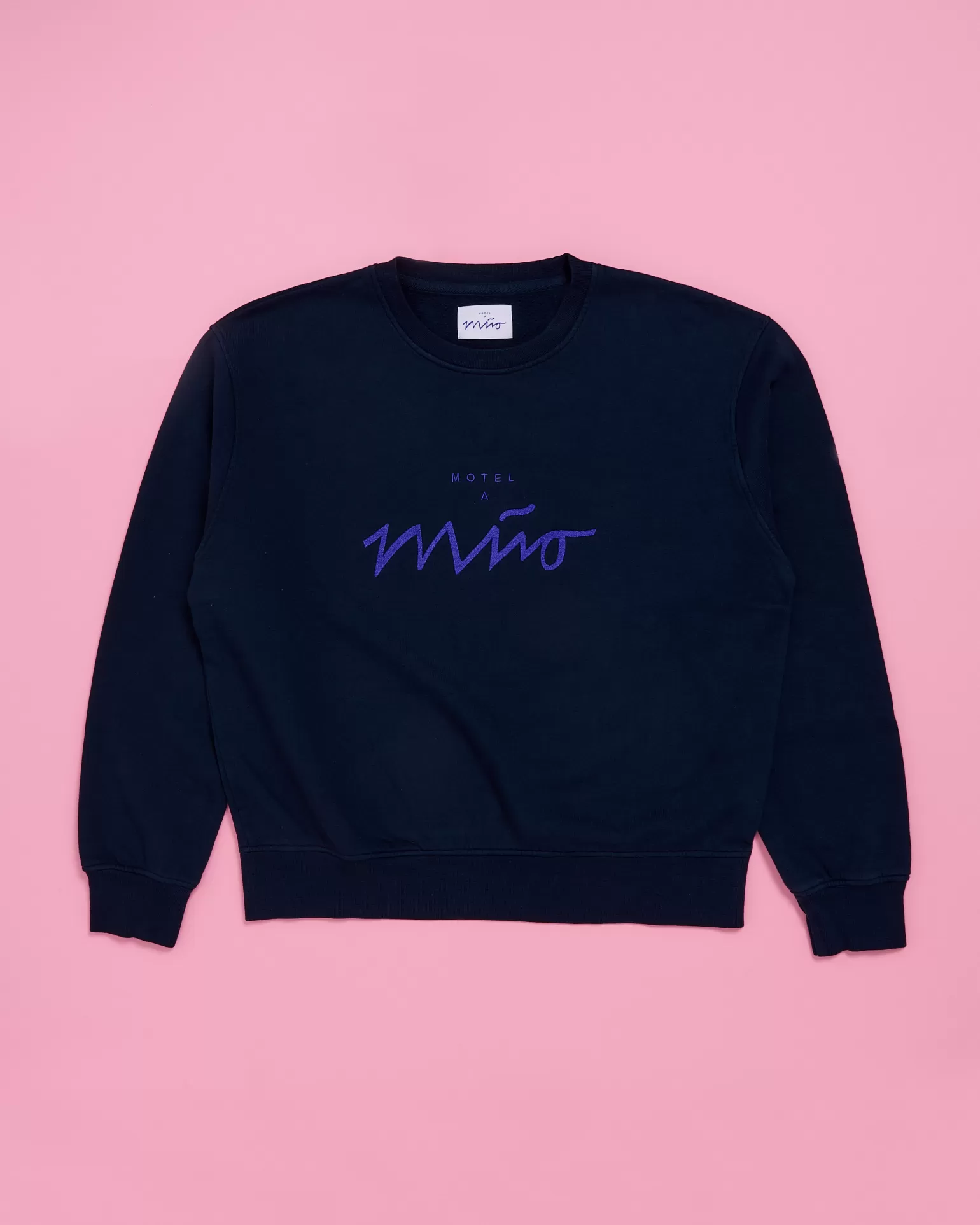 Sudadera Oversized Motel a Miio para Mujer - Azul Marino Clásico con Diseño Casual