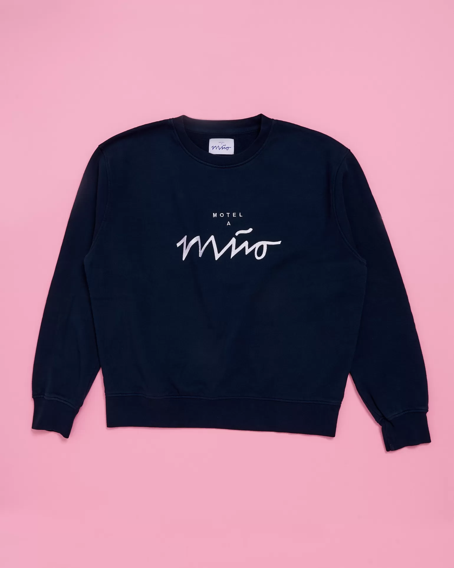 Sudadera Mujer Fashion Motel x Miio - Azul Marino y Blanco Clásico