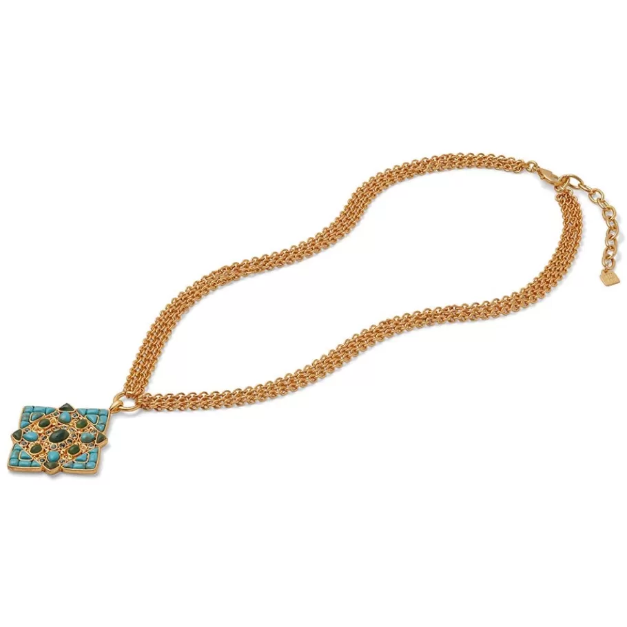 The Met Store Necklaces*Tibetan Mandala Pendant Necklace