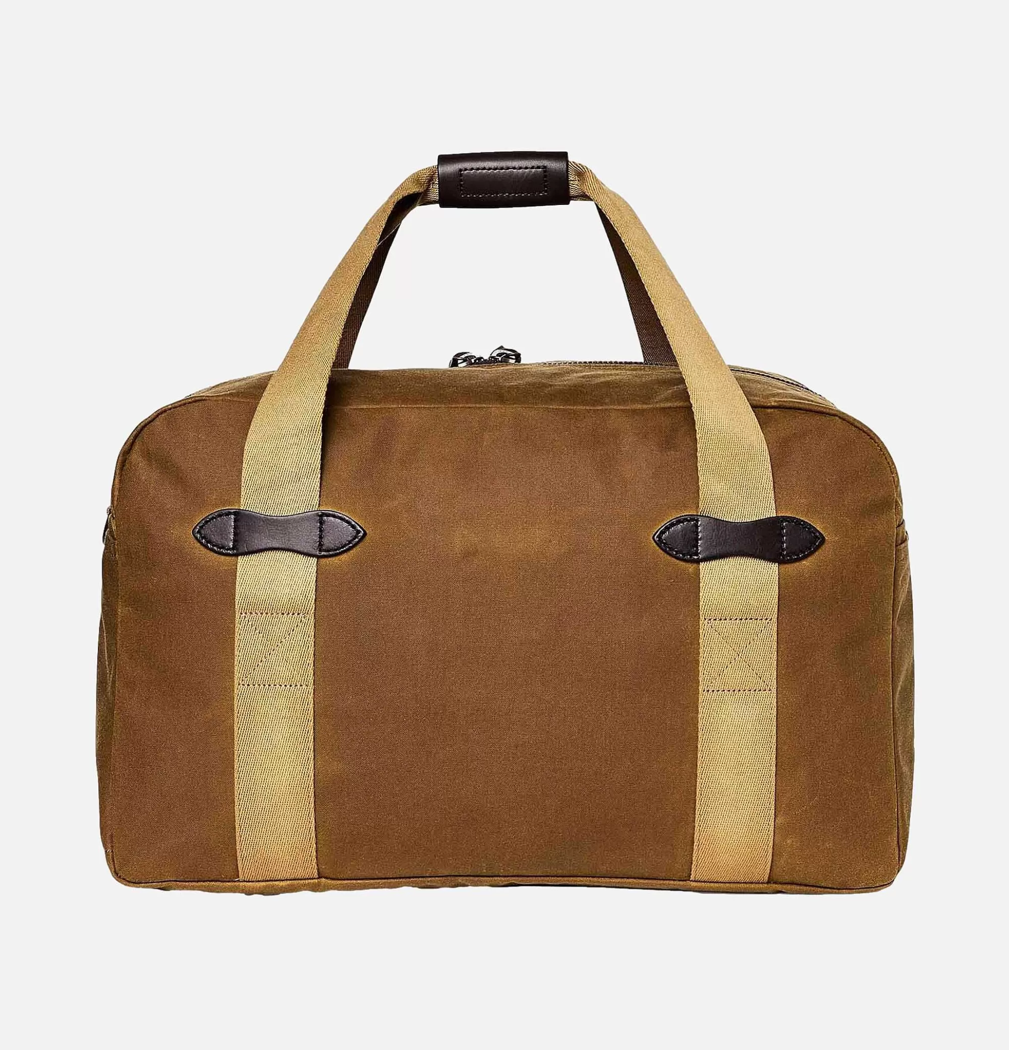 Bolso de viaje mediano FILSON en lona reforzada color arena oscuro - Diseño robusto para expediciones duraderas