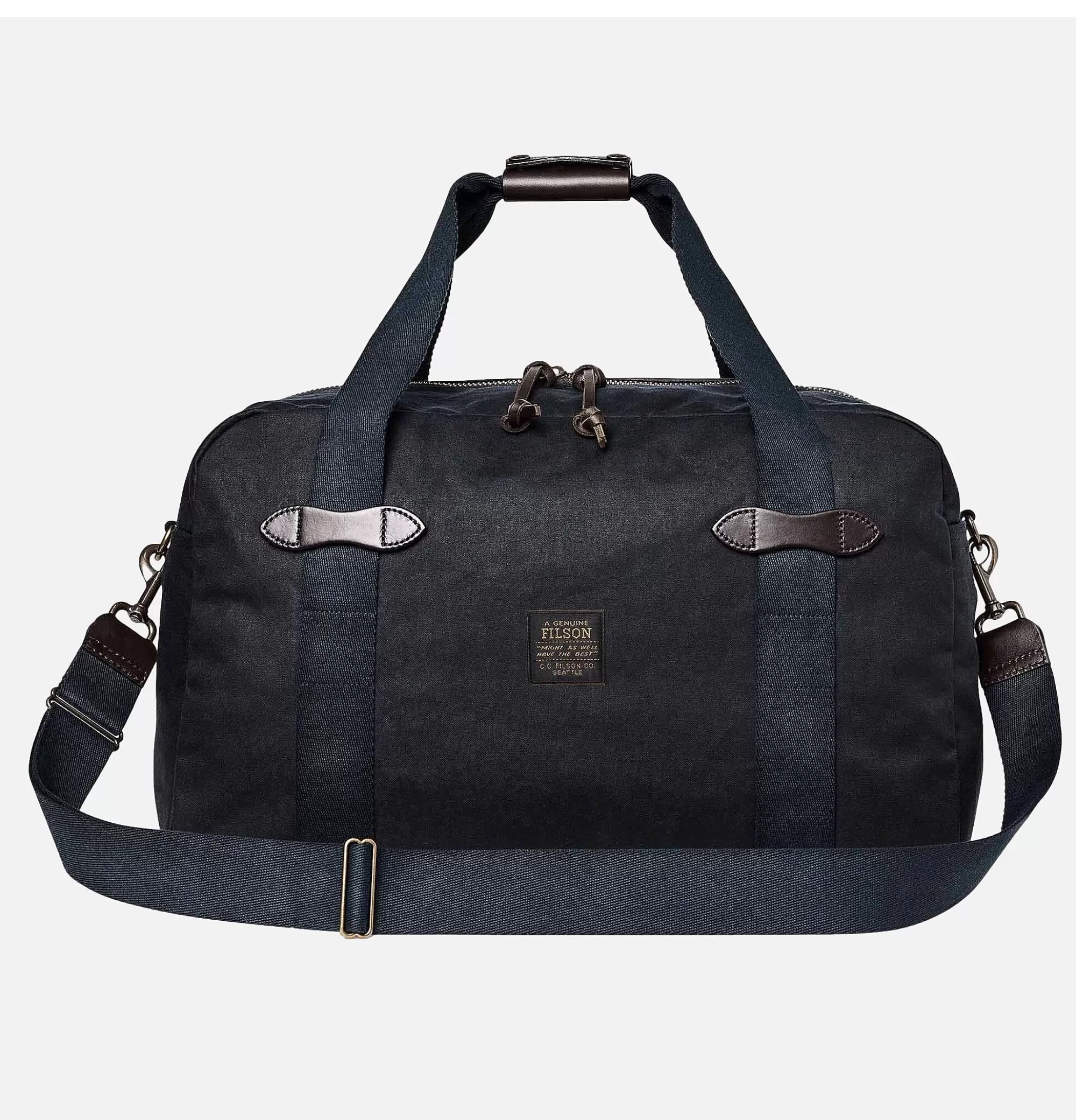 Bolso de Viaje Mediano FILSON en Azul Marino - Lona Duradera para Aventuras y Equipaje