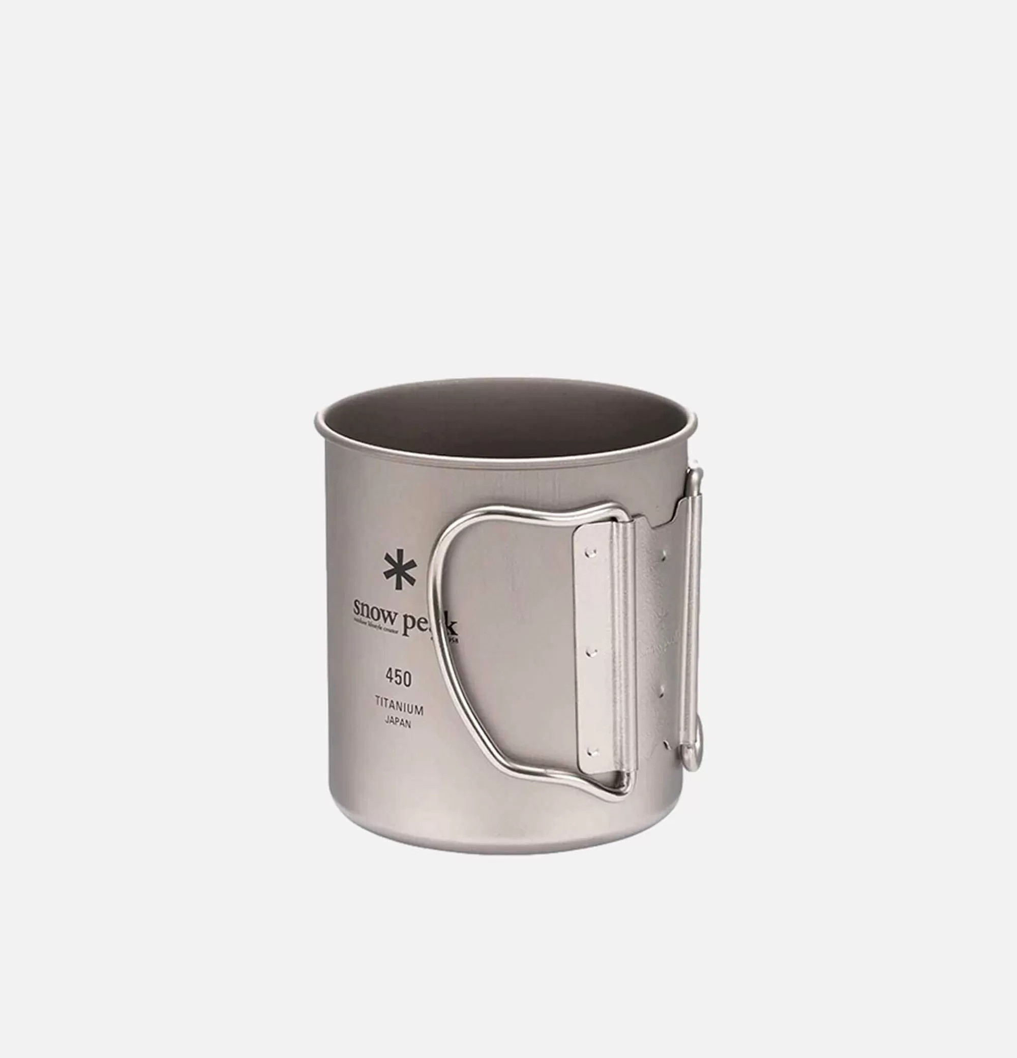 Copa Ultraligera de Titanio SNOW PEAK 450ml - Ideal para Aventuras al Aire Libre