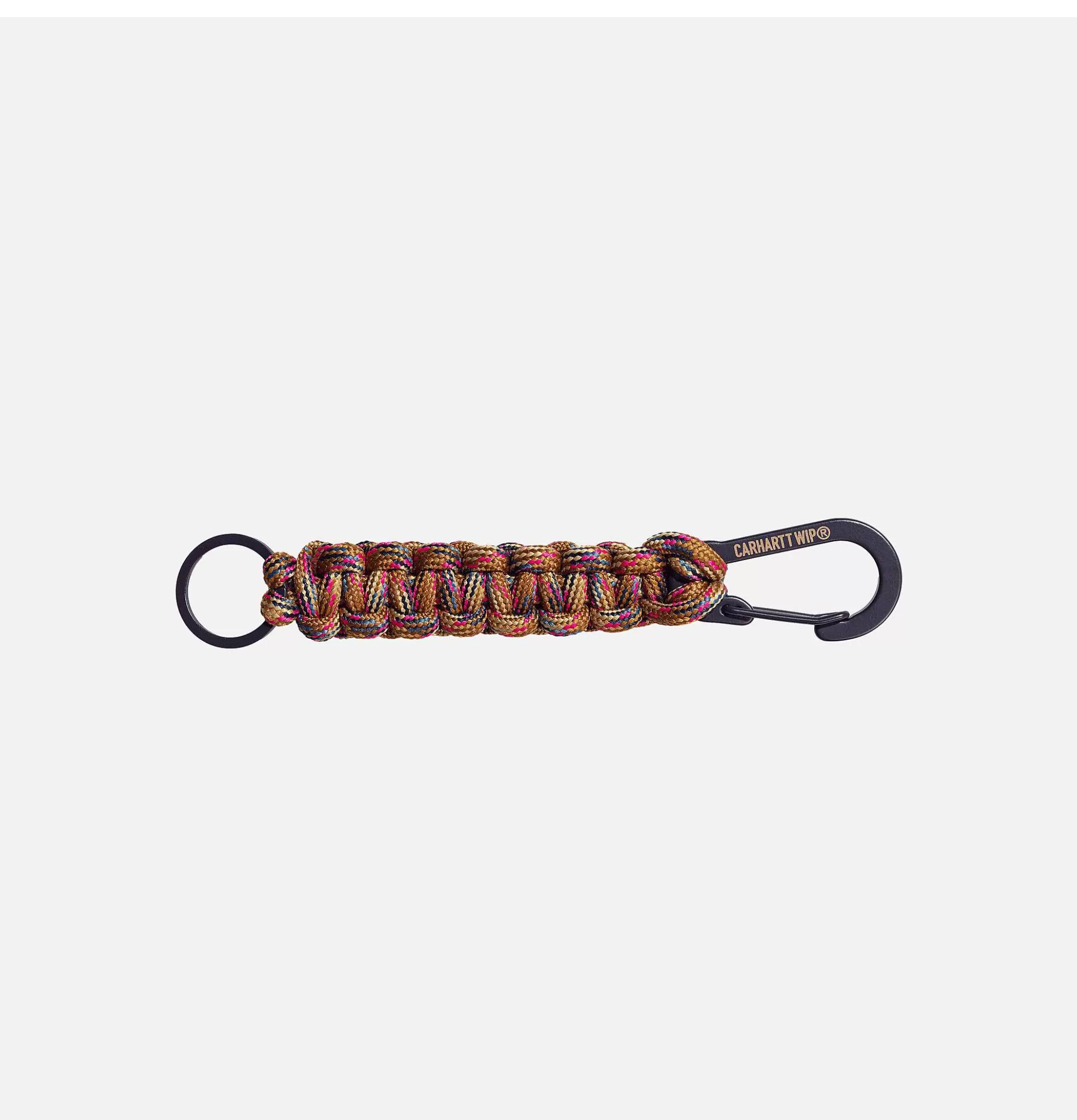 Llavero de Cuero Rugoso CARHARTT WIP - Cordón de Aventura, Estilo Hamilton para Exteriores (Resistente y Estiloso)