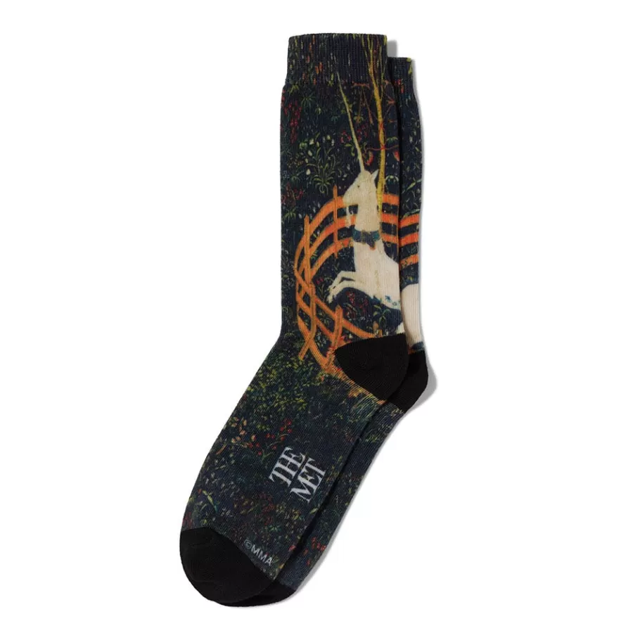 The Met Store Small Accessories*Unicorn in a Garden Socks