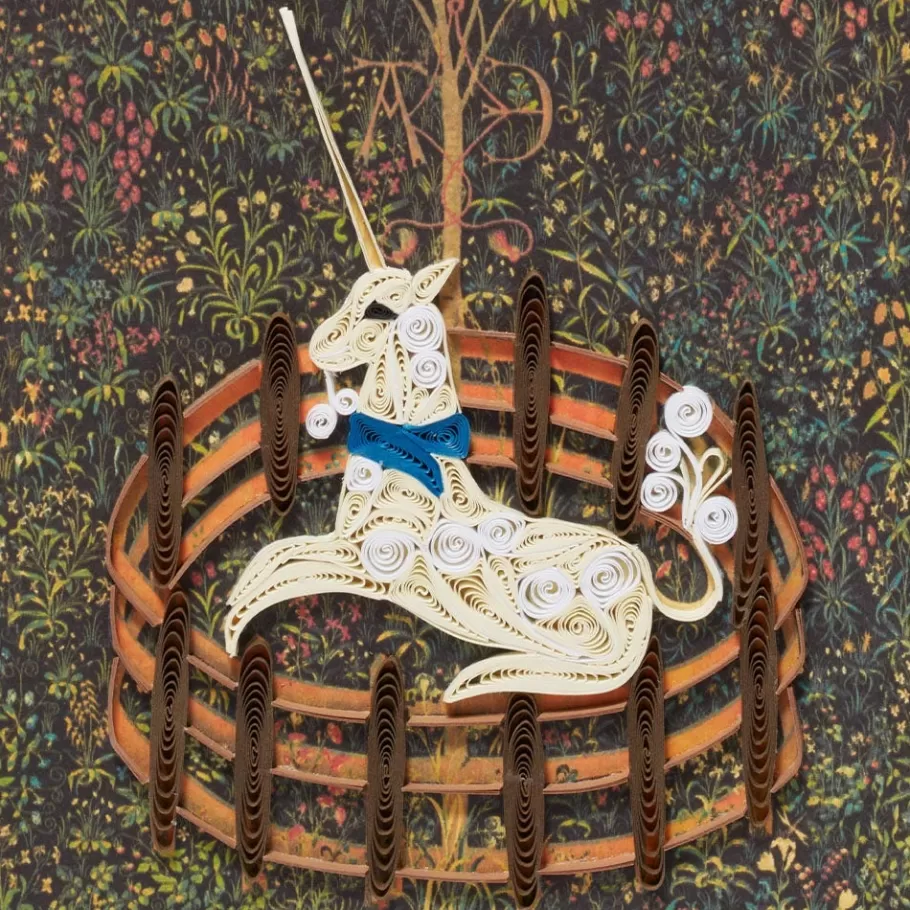 Tarjetas Mágicas con Técnica Quilling: Colección Unicornio y Papelería Elegante de The Met Store