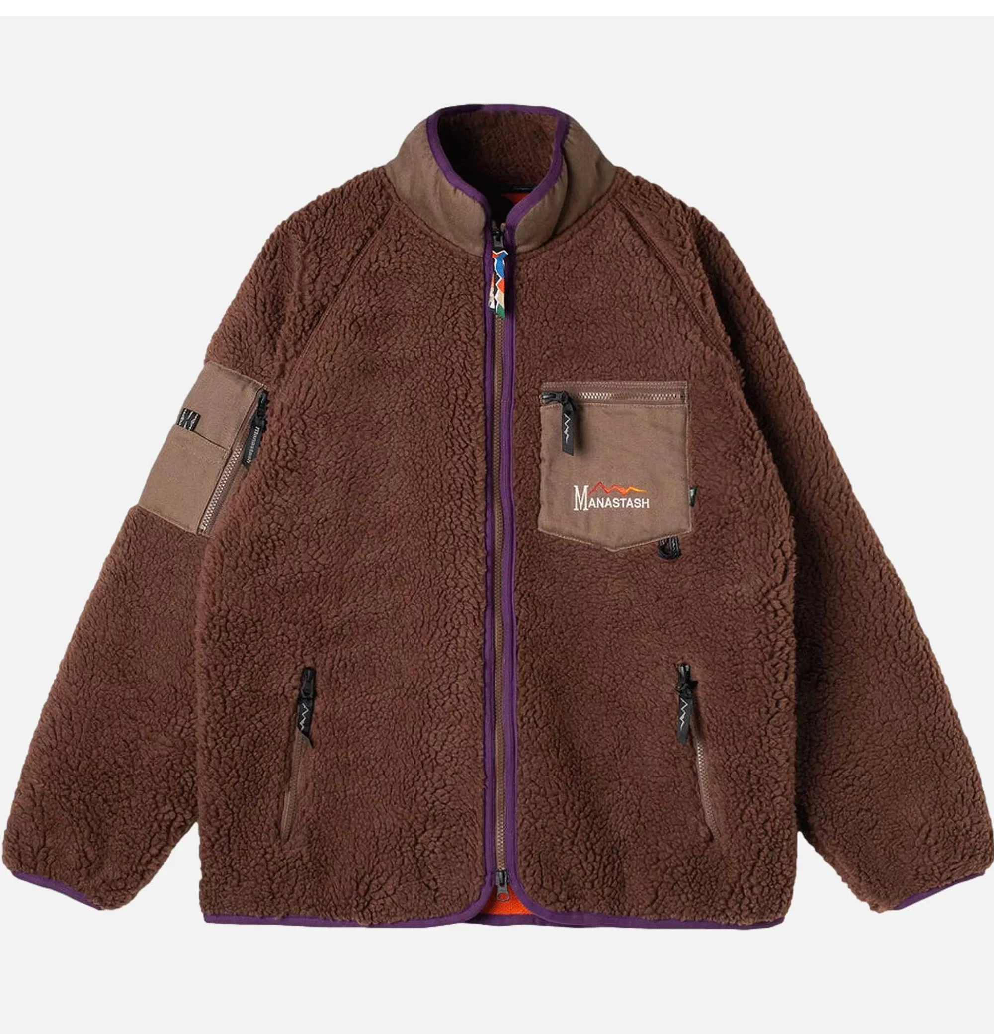 Chaqueta Térmica MANASTASH Gorilla 22 - Abrigo Polar Ultra Cálido en Tono Mocca para Hombre, Colección Invierno 2024