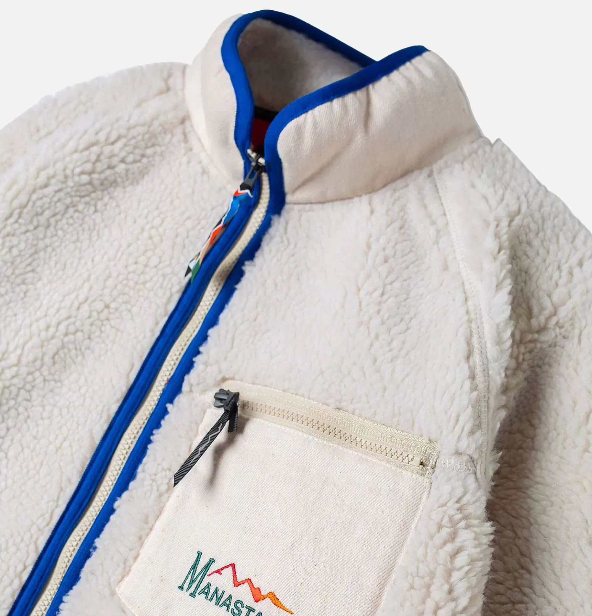 MANASTASH - Chaqueta Canguro Natural para Hombre | Sudaderas y Forros Polares Abrigados