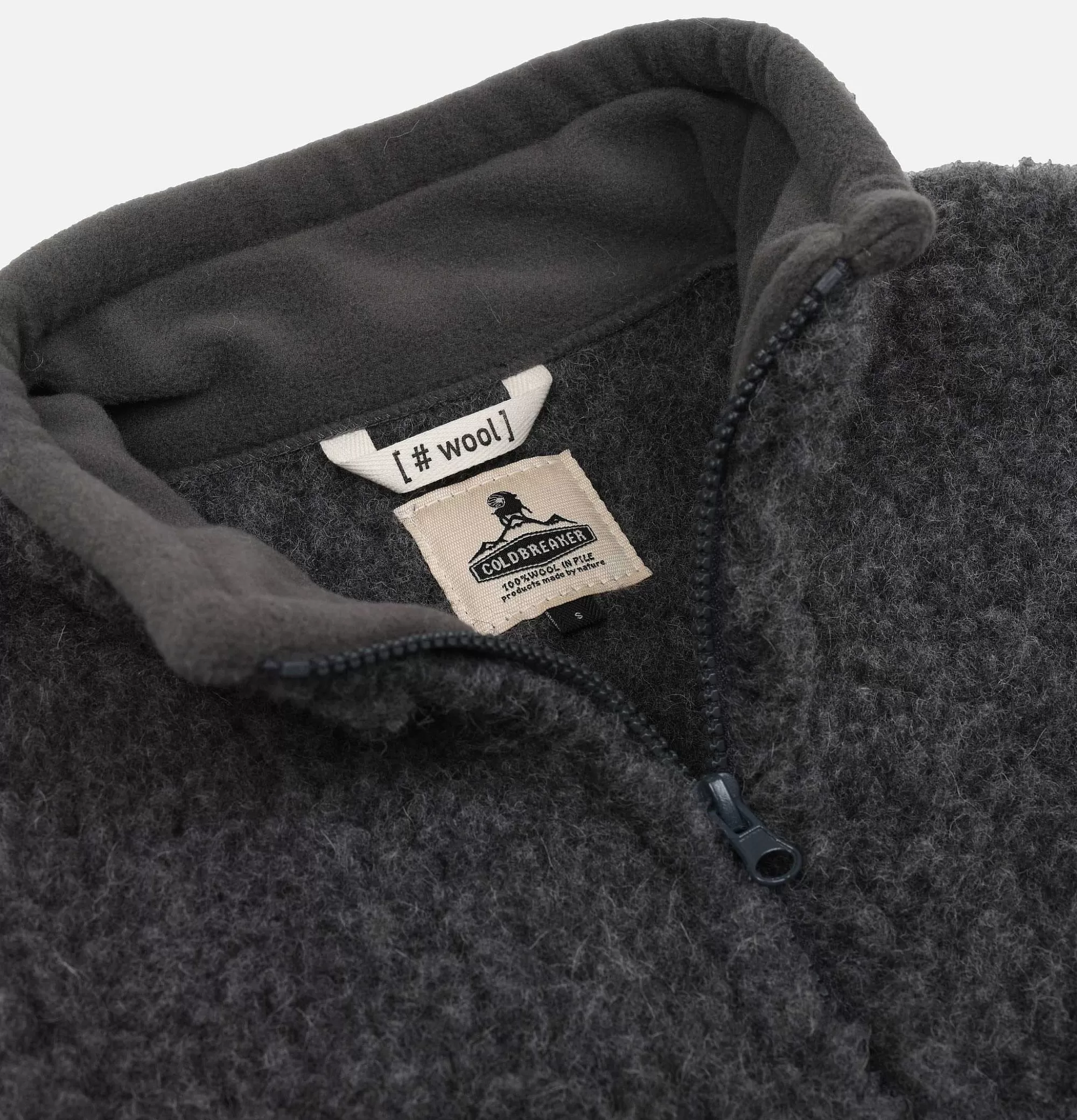 Chaqueta Térmica COLDBREAKER | Abrigo Invernal Nórdico en Grafito con Sudaderas Acolchadas y Tejido Polar Ultraligero para Hombre y Mujer - Diseño Urbano Antifrío
