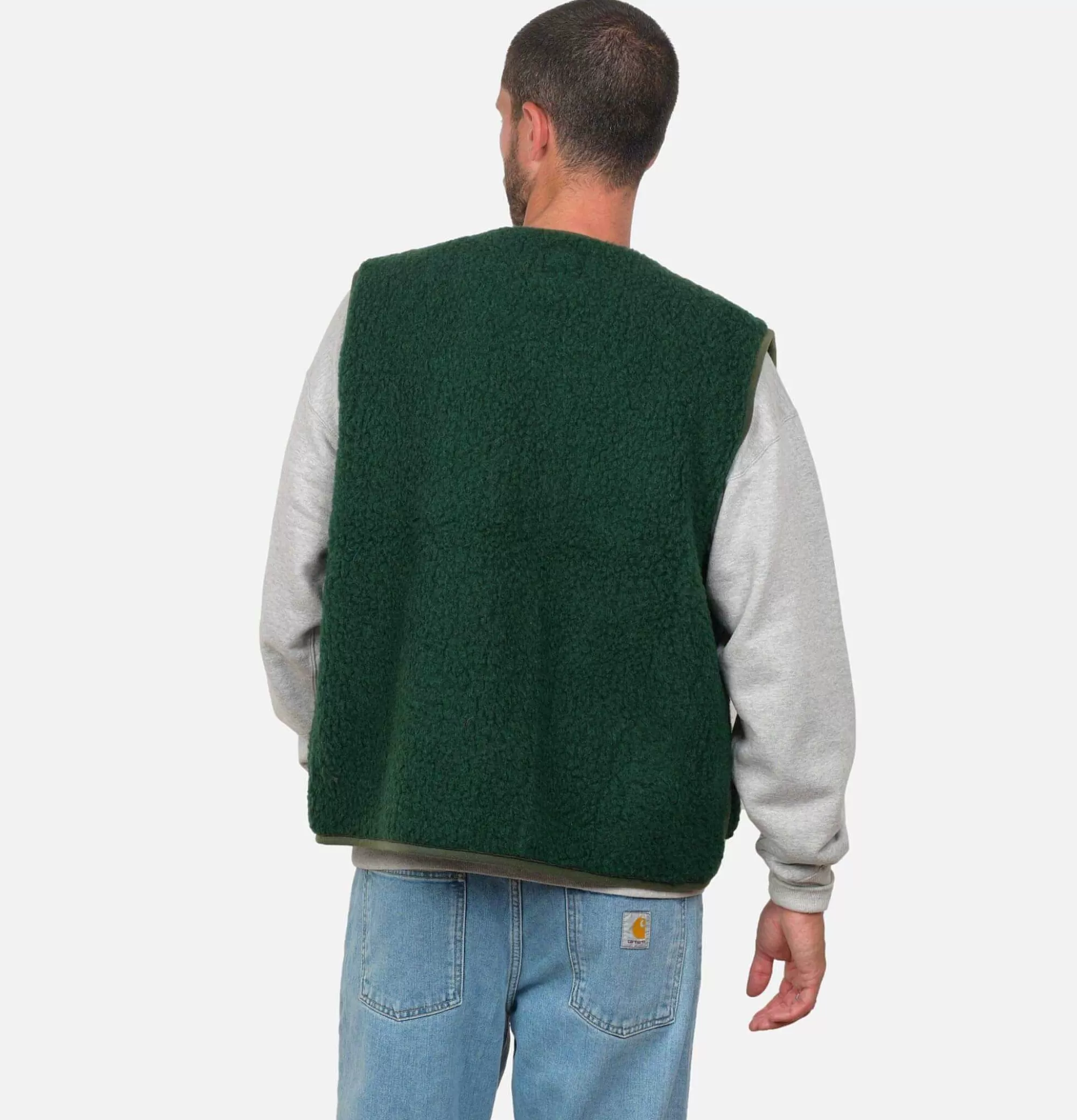 Chaqueta Térmica Pepitco - Verde Bosque | Sudaderas y Forros Polares para Climas Fríos