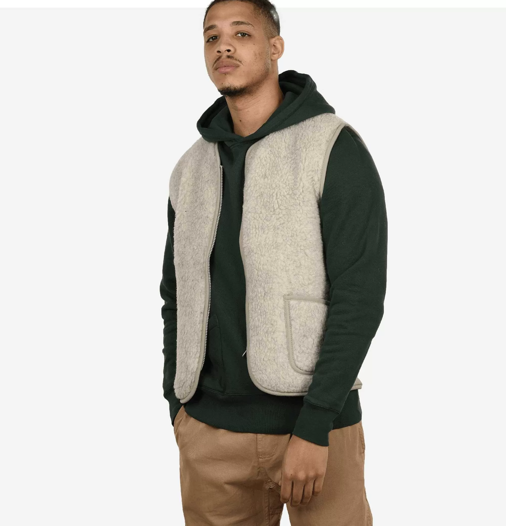 Chaqueta Térmica Pepitco Gris Nube - Sudaderas y Forros Polares con Diseño Antifrío