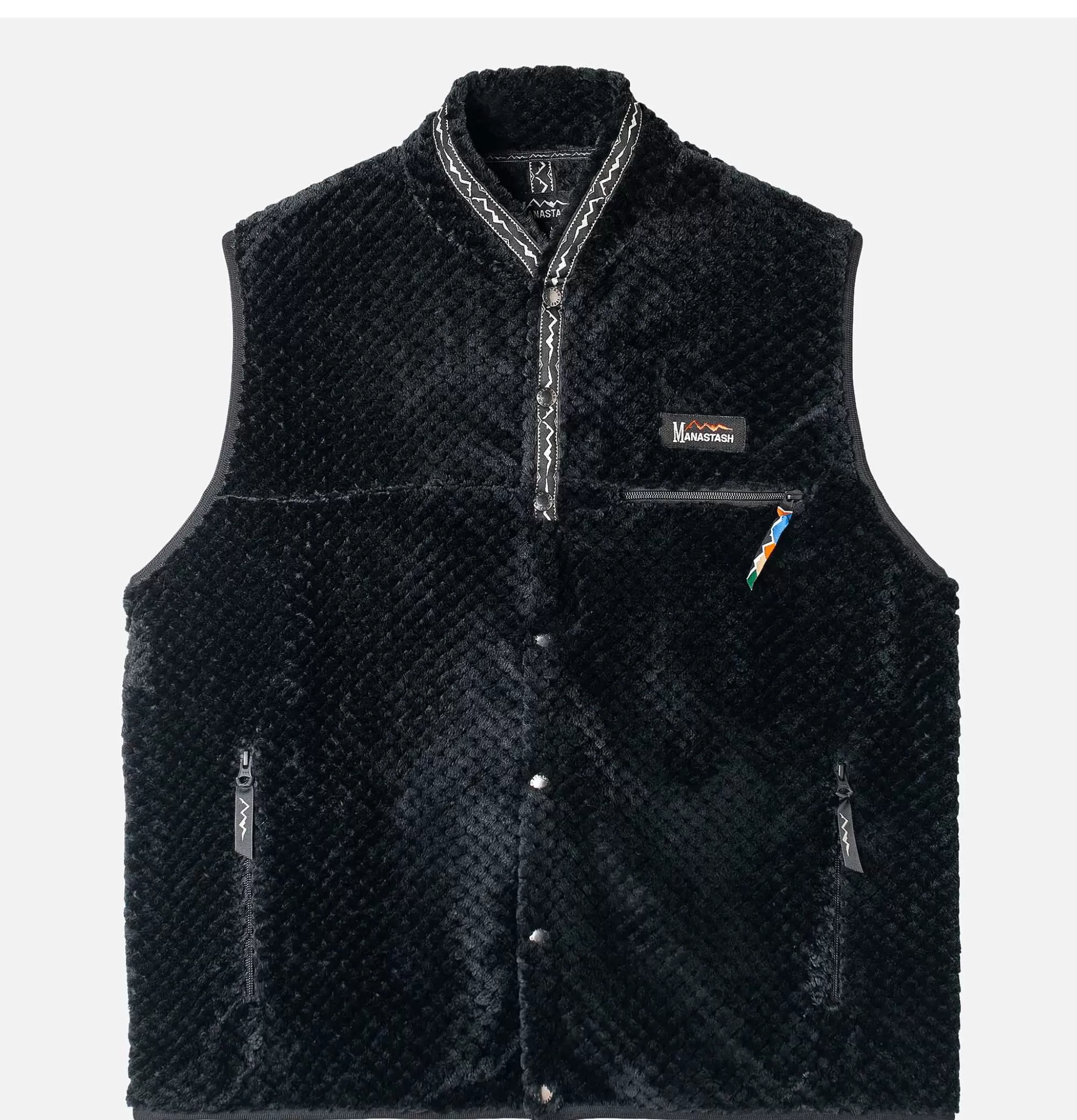 Chaqueta Térmica MANASTASH con Forro Polar - Calidez Óptima en Color Negro | Ideal para Sudaderas y Ropa de Invierno