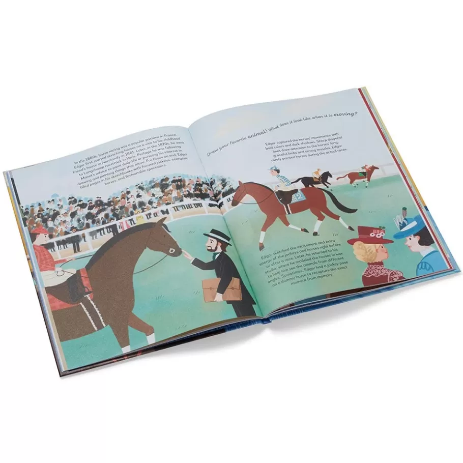 Libros infantiles del Museo Metropolitano: Aventuras artísticas con Edgar Degas para pequeños creadores